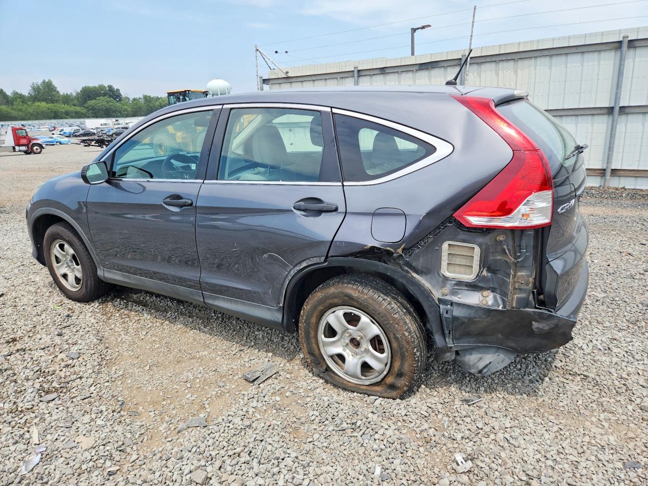 2013 Honda Cr-v Lx Charcoal vin: 2HKRM4H32DH638535