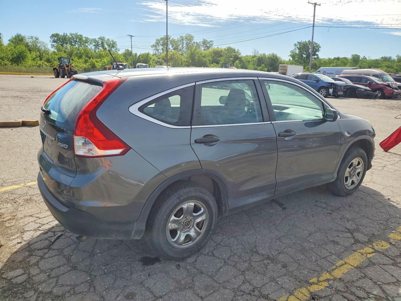 2013 Honda Cr-v Lx Серый vin: 2HKRM4H32DH661720