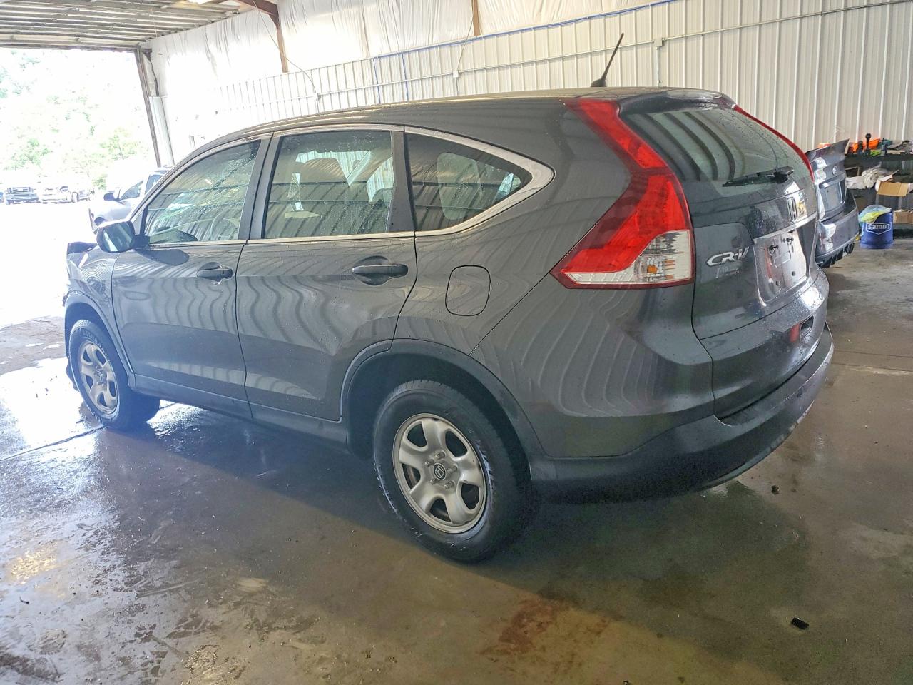 2013 Honda Cr-v Lx Gray vin: 2HKRM4H32DH665282