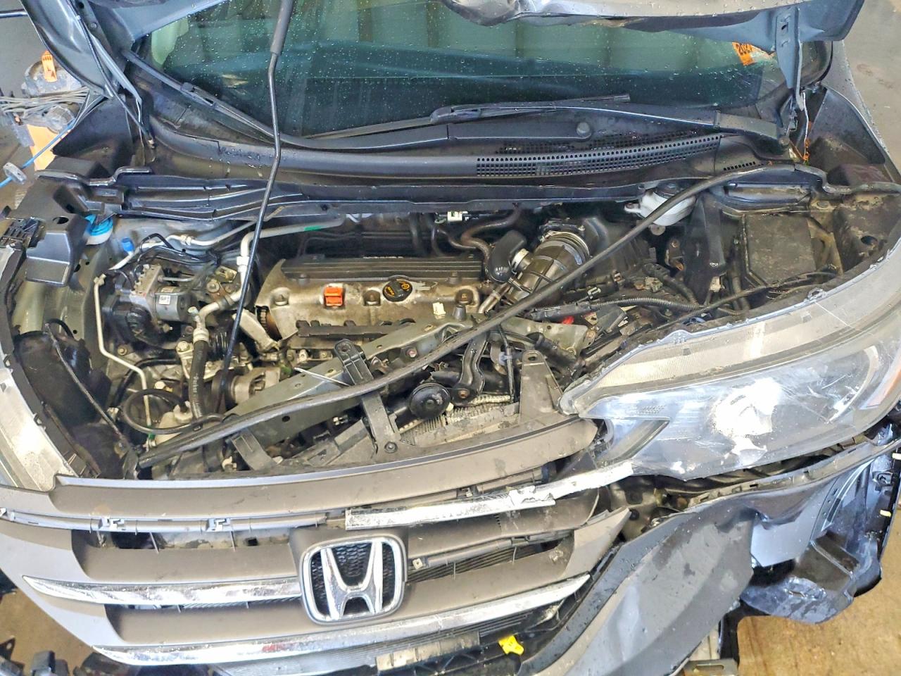2013 Honda Cr-v Lx Gray vin: 2HKRM4H32DH665282