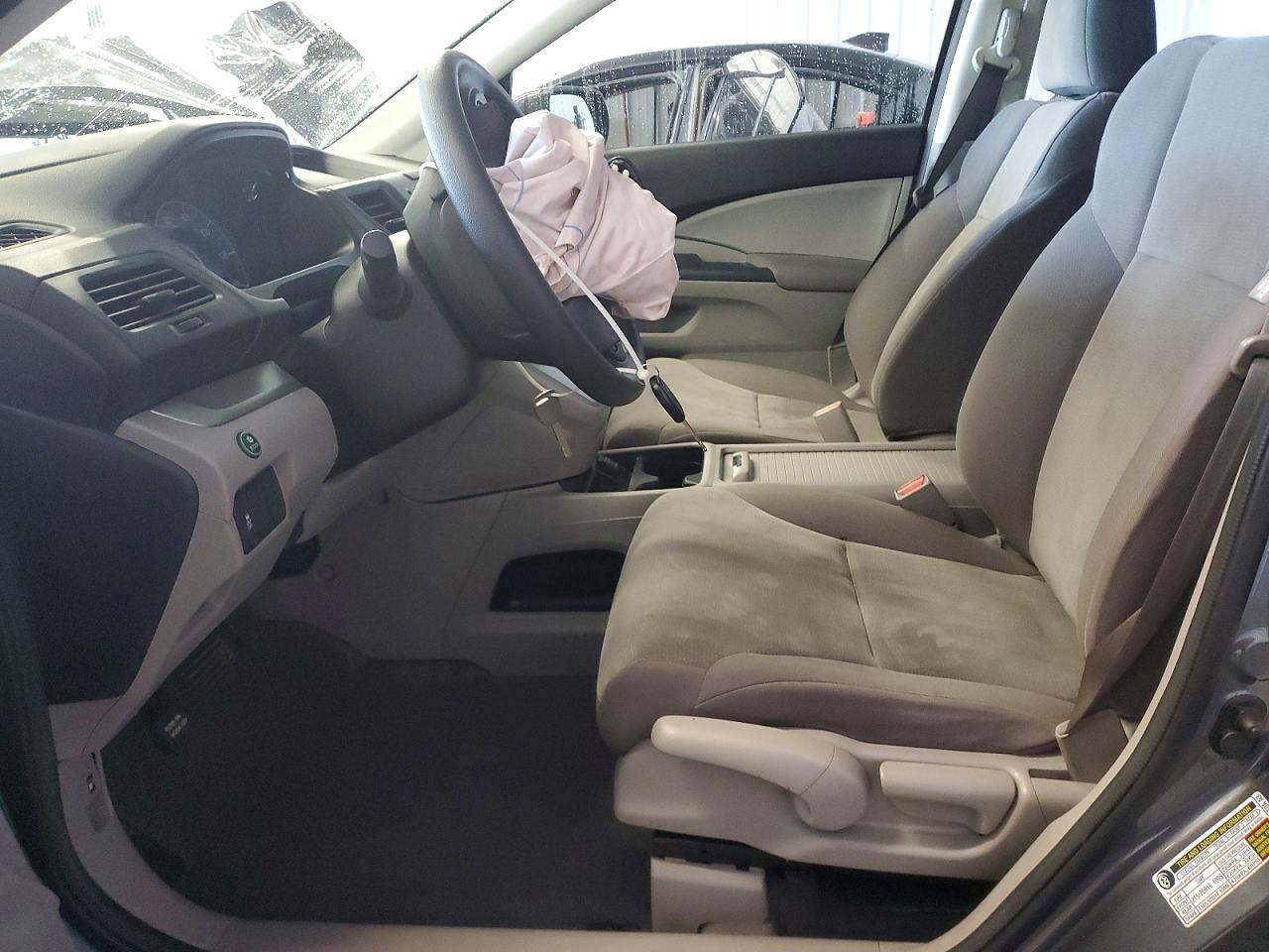 2013 Honda Cr-v Lx Gray vin: 2HKRM4H32DH665282