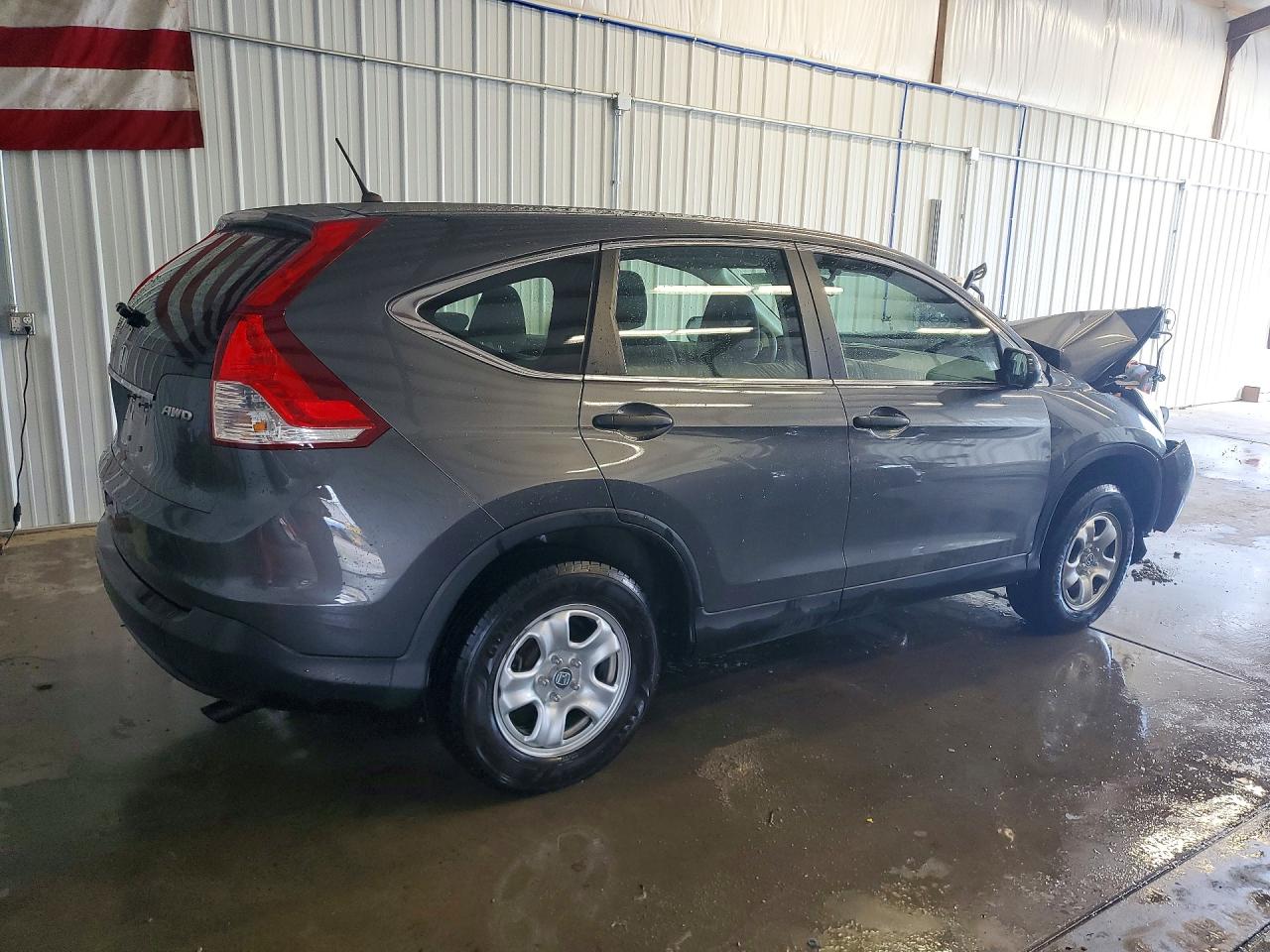 2013 Honda Cr-v Lx Gray vin: 2HKRM4H32DH665282