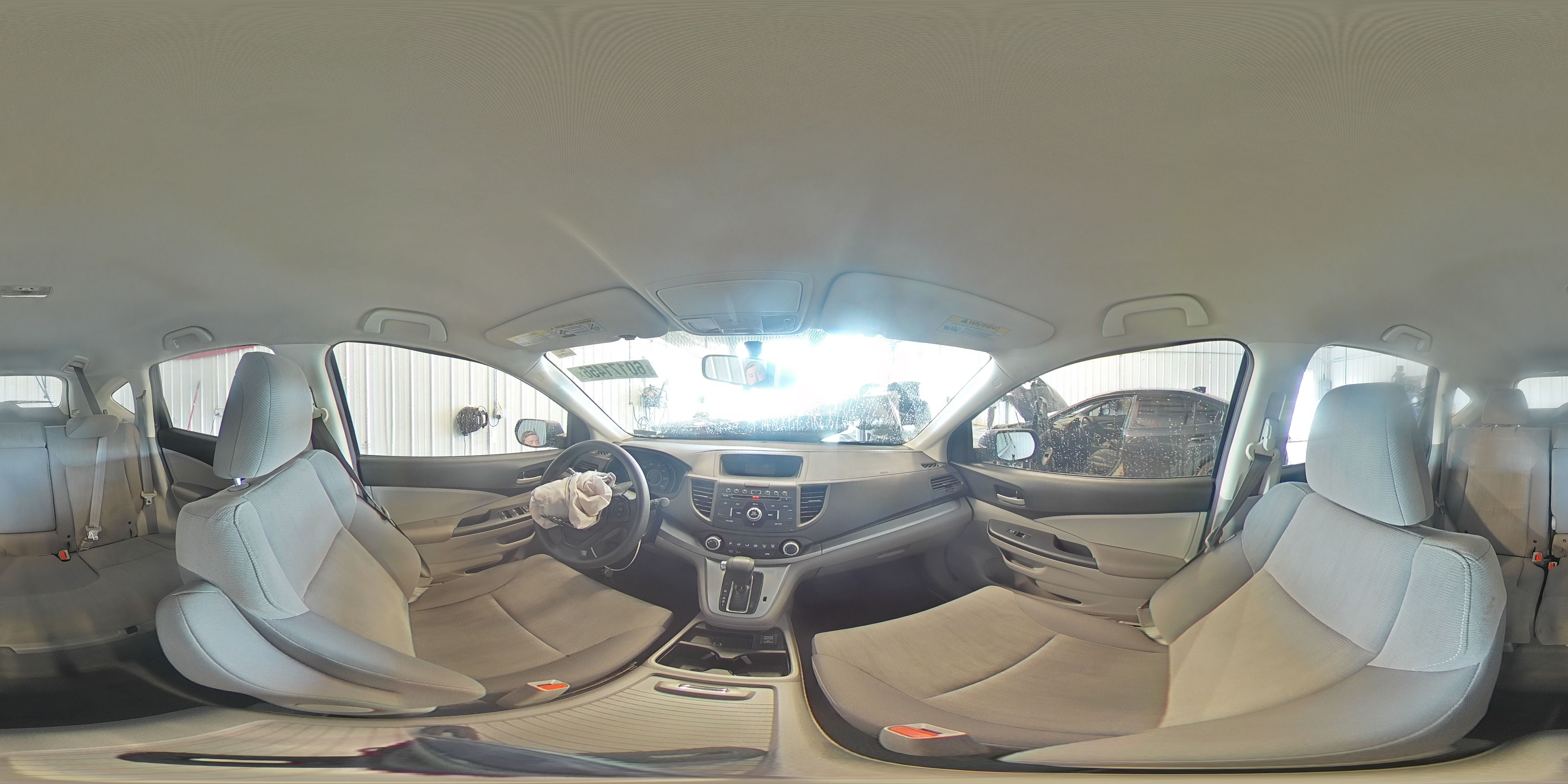 2013 Honda Cr-v Lx Gray vin: 2HKRM4H32DH665282