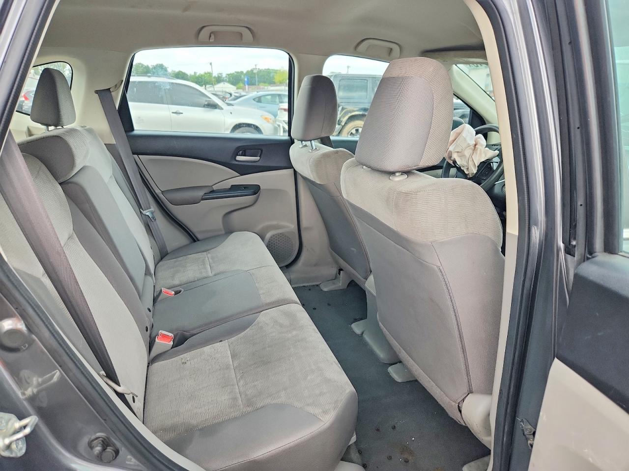2013 Honda Cr-v Lx Gray vin: 2HKRM4H32DH667193
