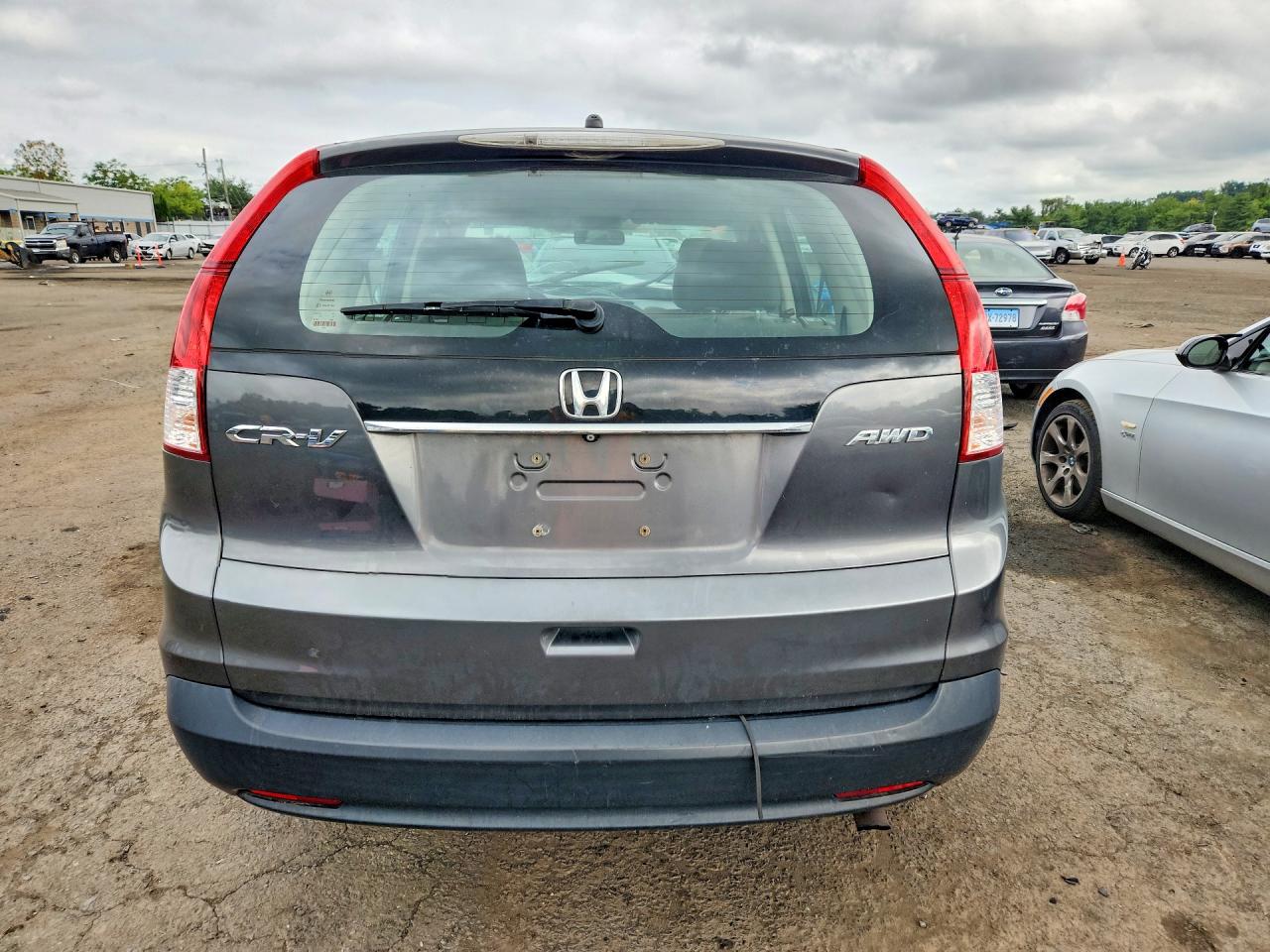 2013 Honda Cr-v Lx Gray vin: 2HKRM4H32DH667193