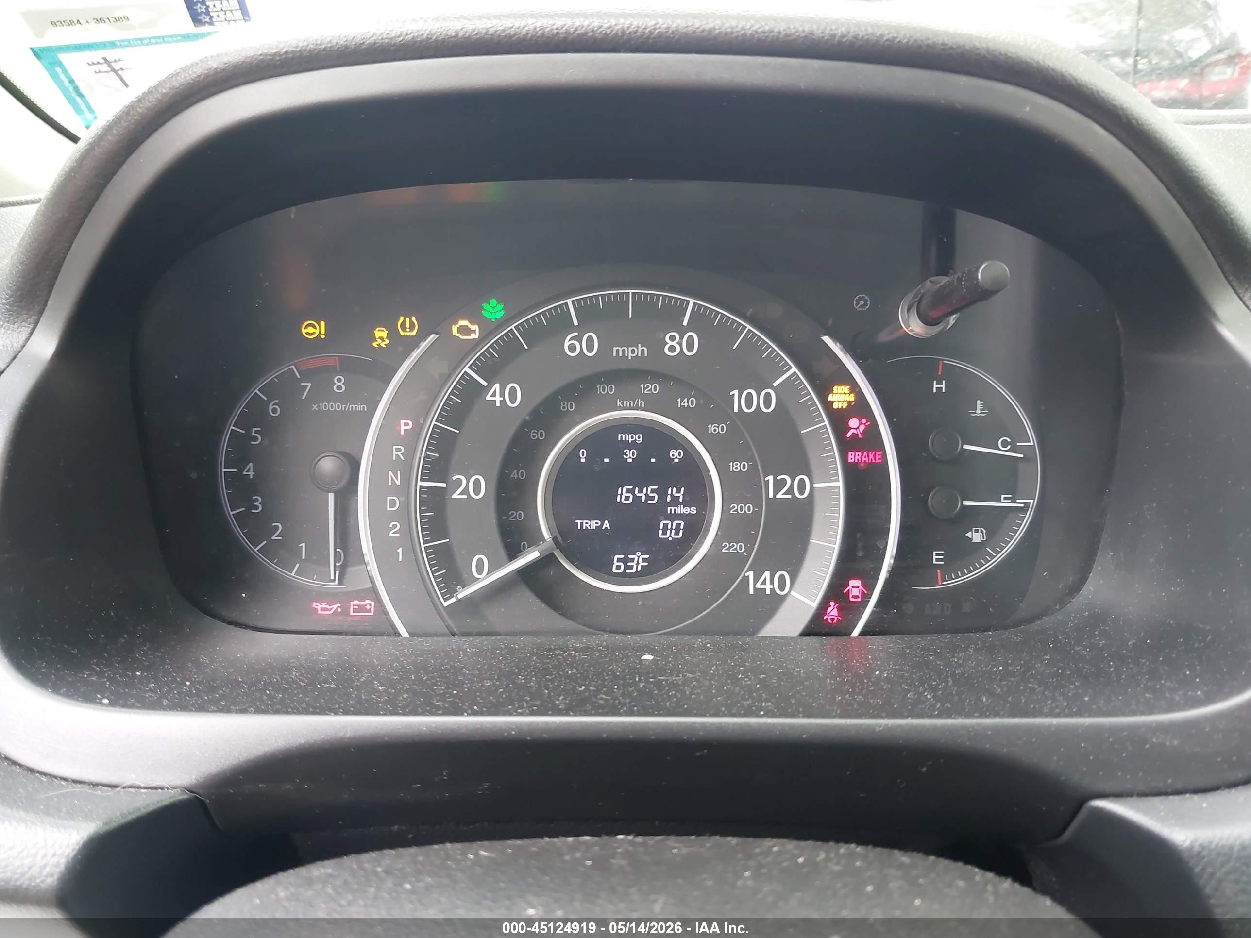 2013 Honda Cr-v Lx Dark Blue vin: 2HKRM4H32DH673334