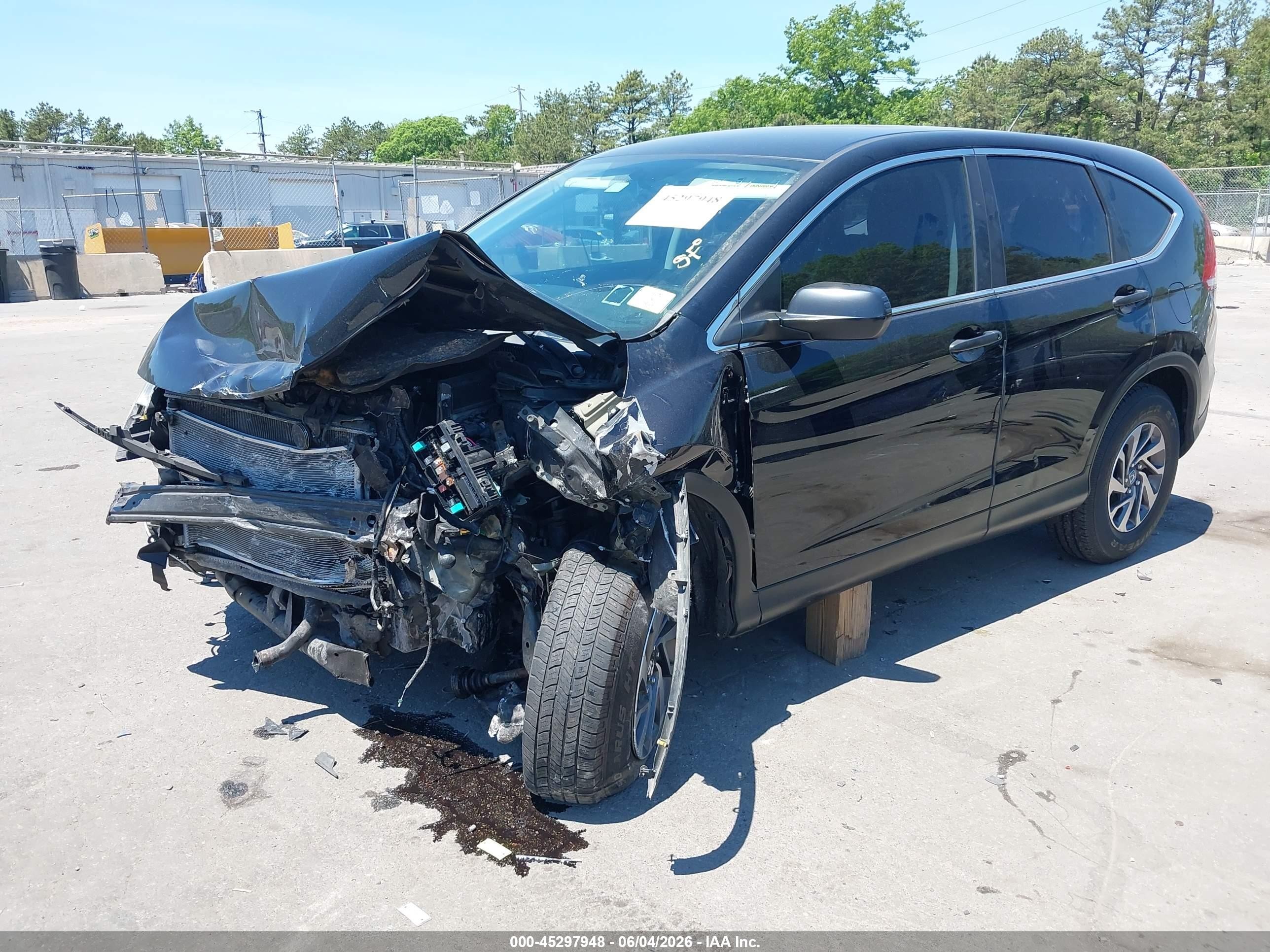 2014 Honda Cr-v Lx Black vin: 2HKRM4H32EH617993