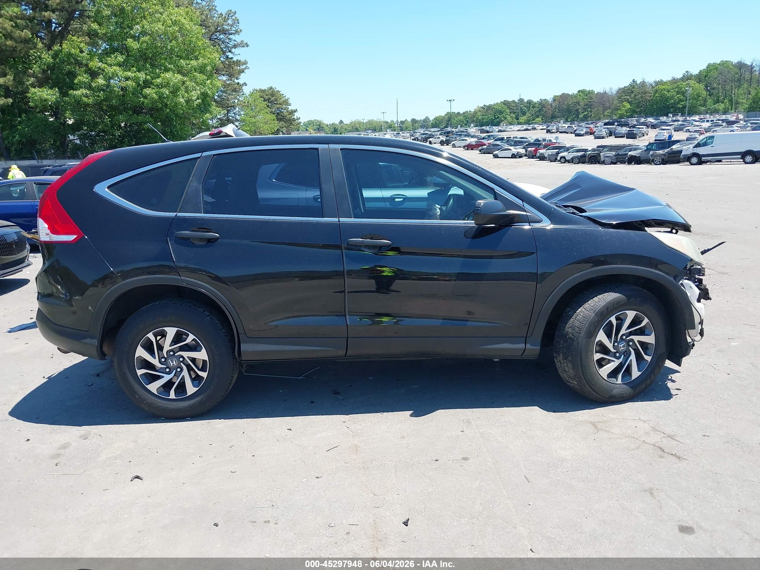 2014 Honda Cr-v Lx Black vin: 2HKRM4H32EH617993