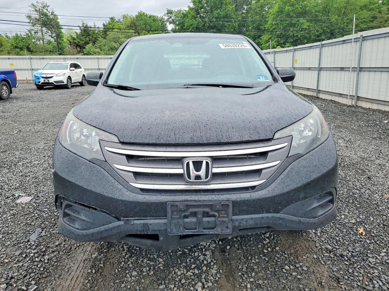 2014 Honda Cr-v Lx Black vin: 2HKRM4H32EH643431
