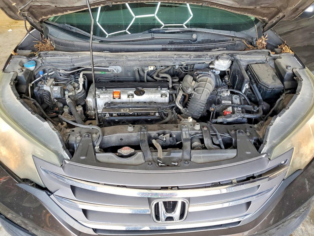 2014 Honda Cr-v Lx Brown vin: 2HKRM4H32EH685288
