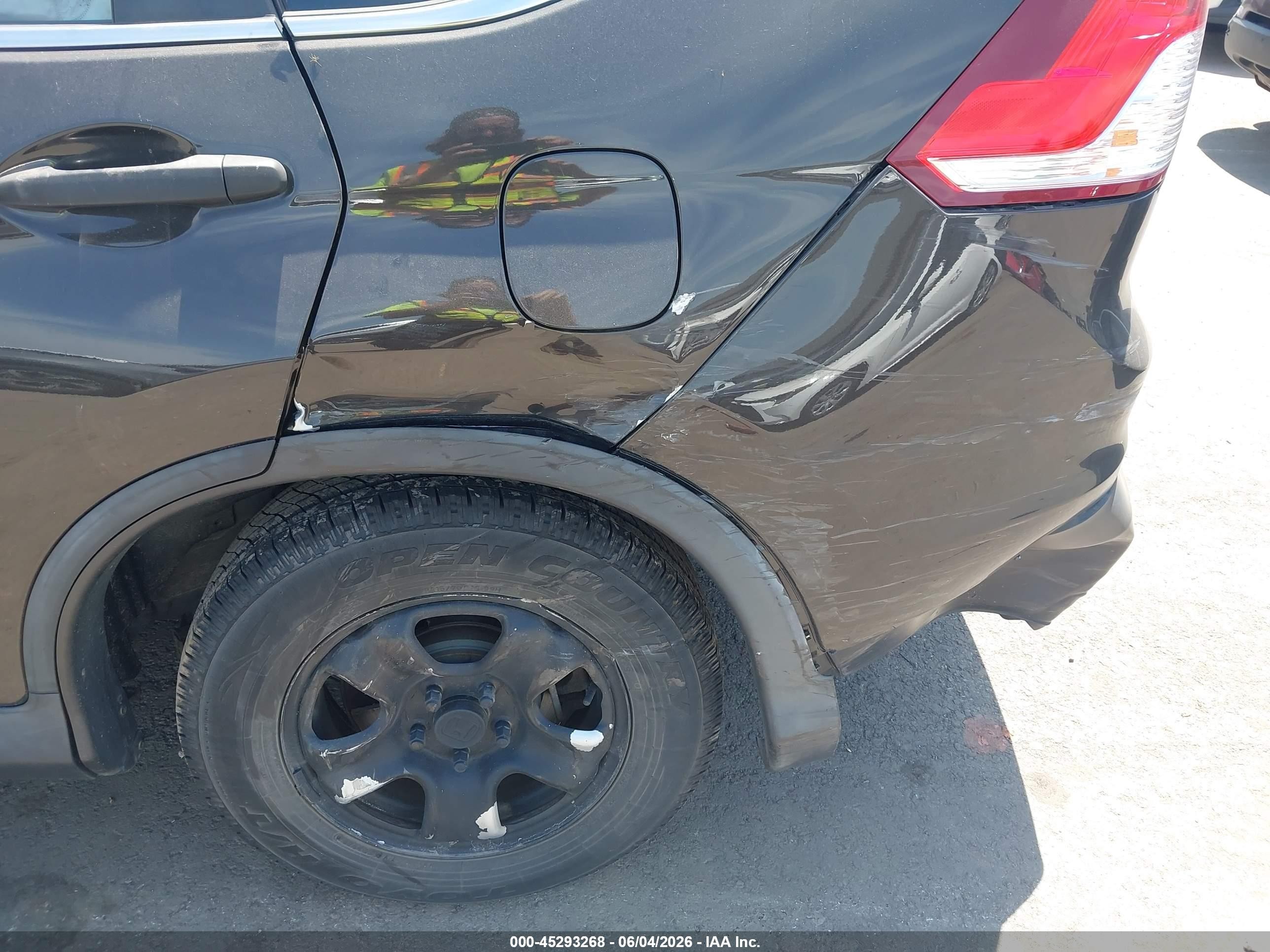 2014 Honda Cr-v Lx Gray vin: 2HKRM4H32EH692984