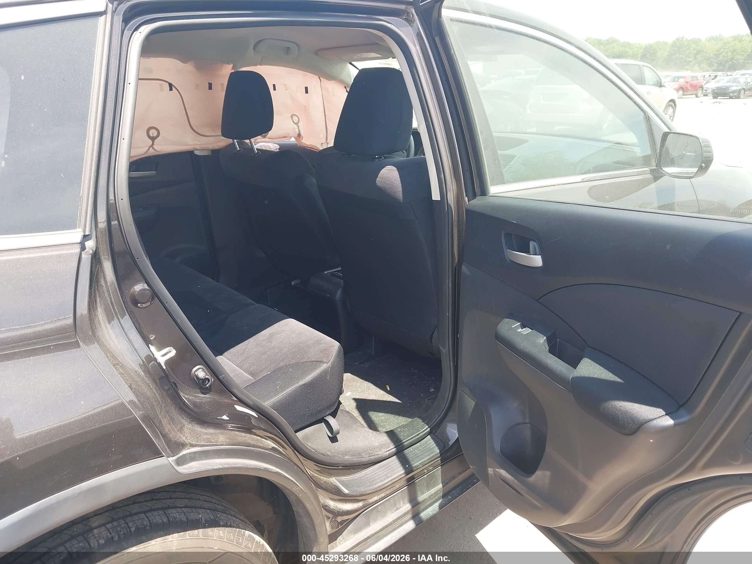2014 Honda Cr-v Lx Gray vin: 2HKRM4H32EH692984