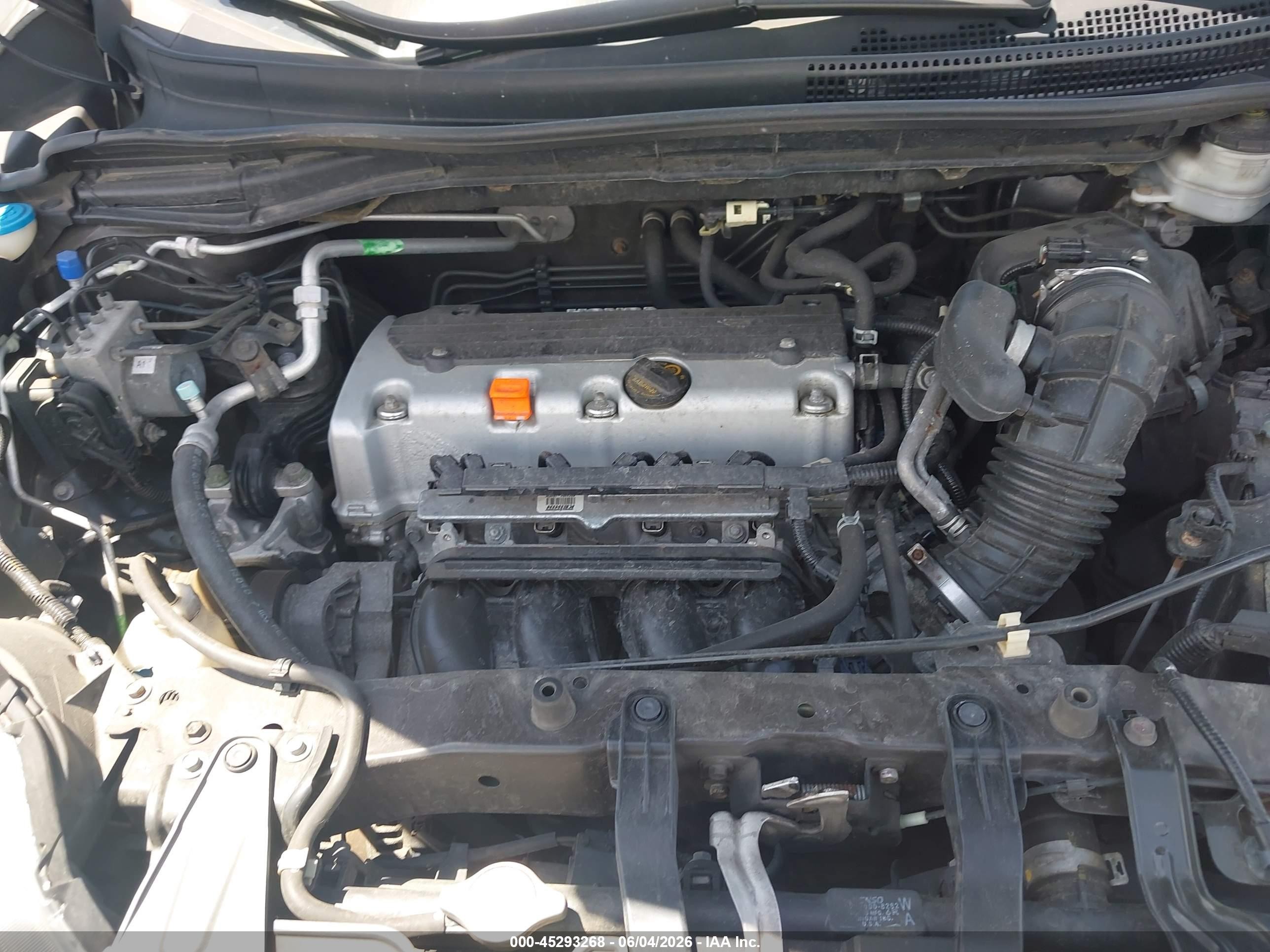 2014 Honda Cr-v Lx Gray vin: 2HKRM4H32EH692984