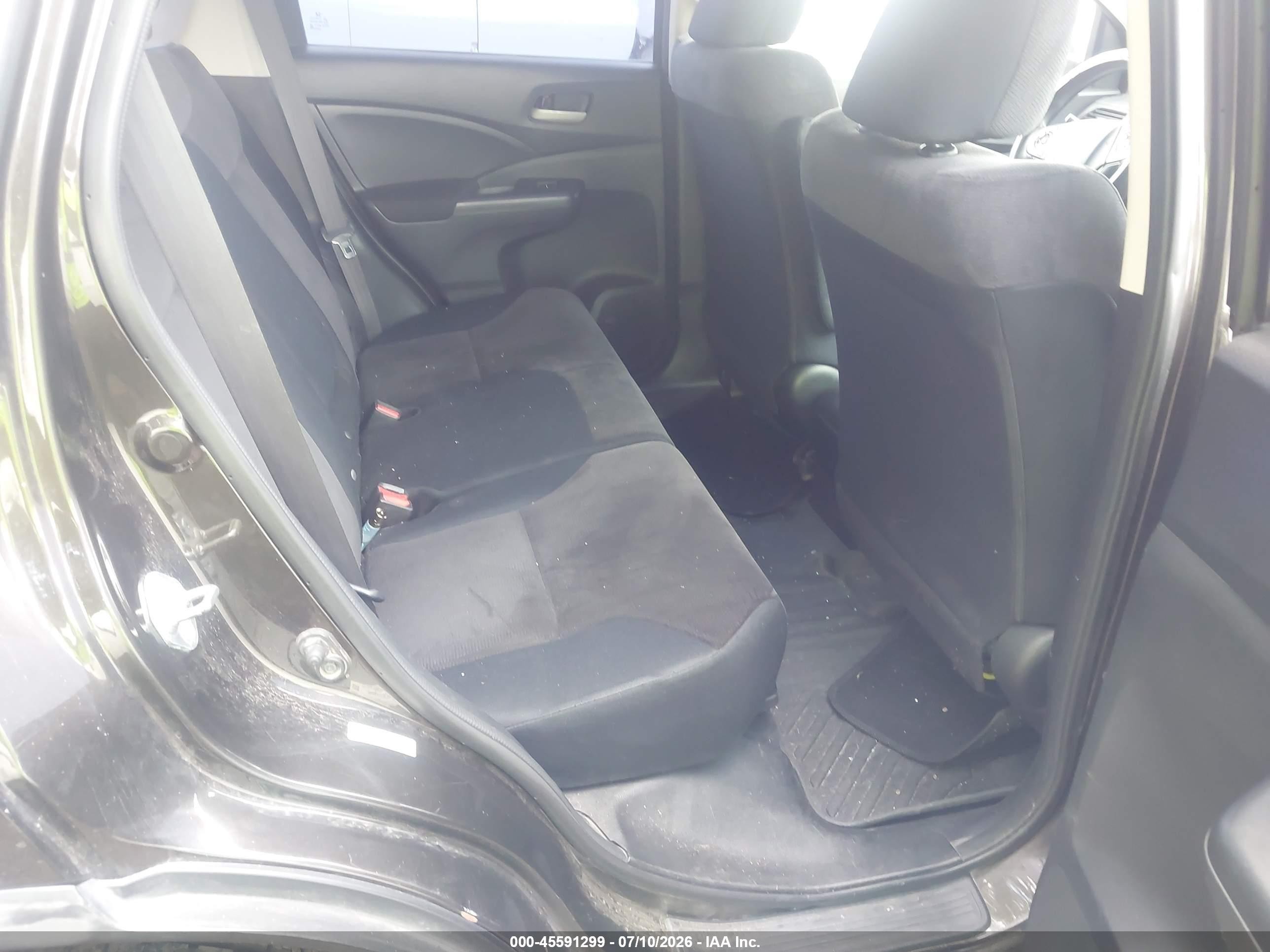 2014 Honda Cr-v Lx Gray vin: 2HKRM4H32EH693570