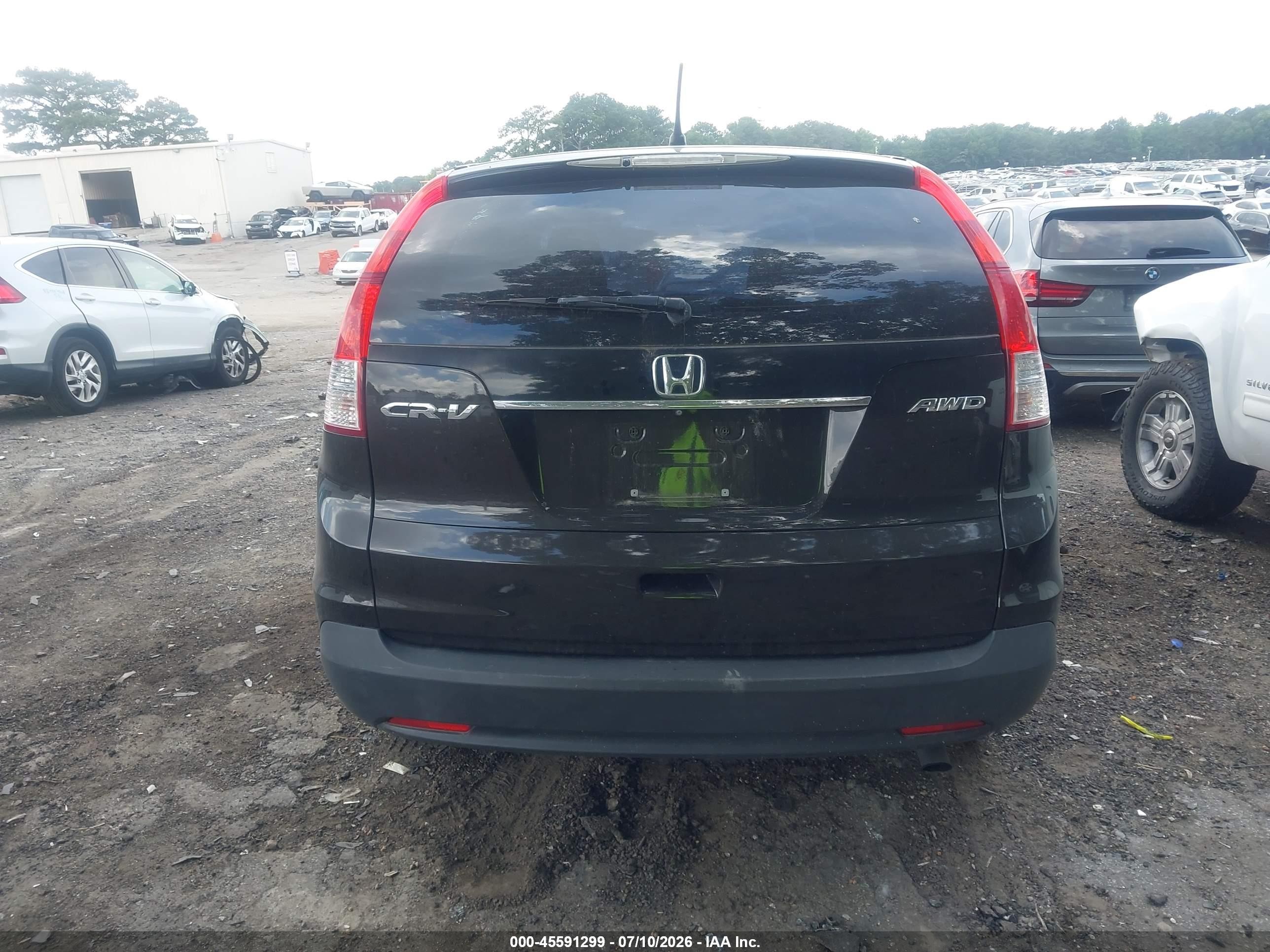 2014 Honda Cr-v Lx Gray vin: 2HKRM4H32EH693570