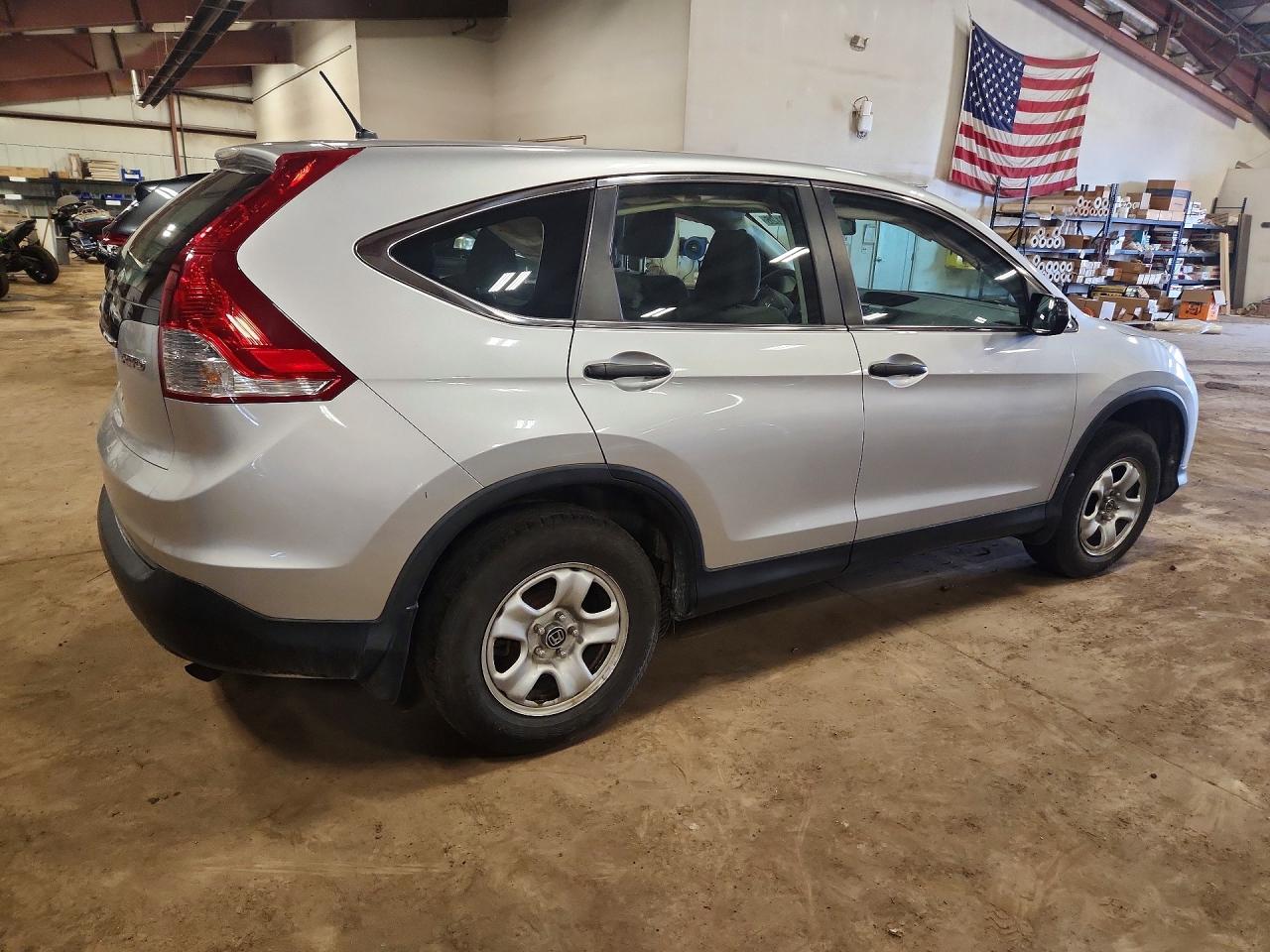 2014 Honda Cr-v Lx Silver vin: 2HKRM4H32EH722646