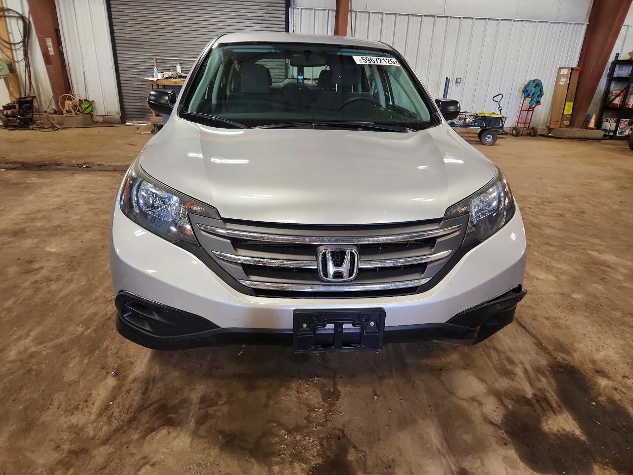 2014 Honda Cr-v Lx Silver vin: 2HKRM4H32EH722646