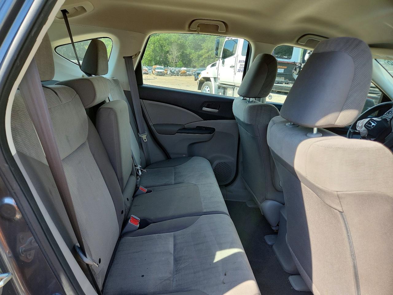 2014 Honda Cr-v Lx Gray vin: 2HKRM4H32EH724140