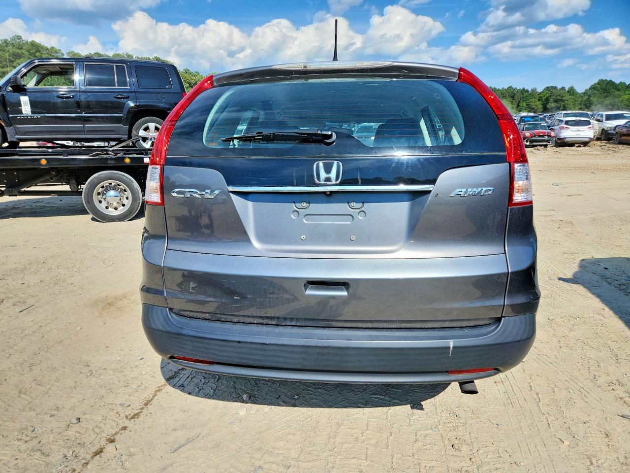 2014 Honda Cr-v Lx Gray vin: 2HKRM4H32EH724140