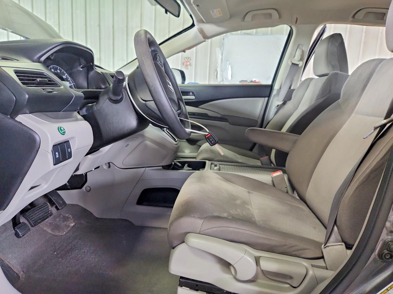 2014 Honda Cr-v Lx Gray vin: 2HKRM4H32EH726955