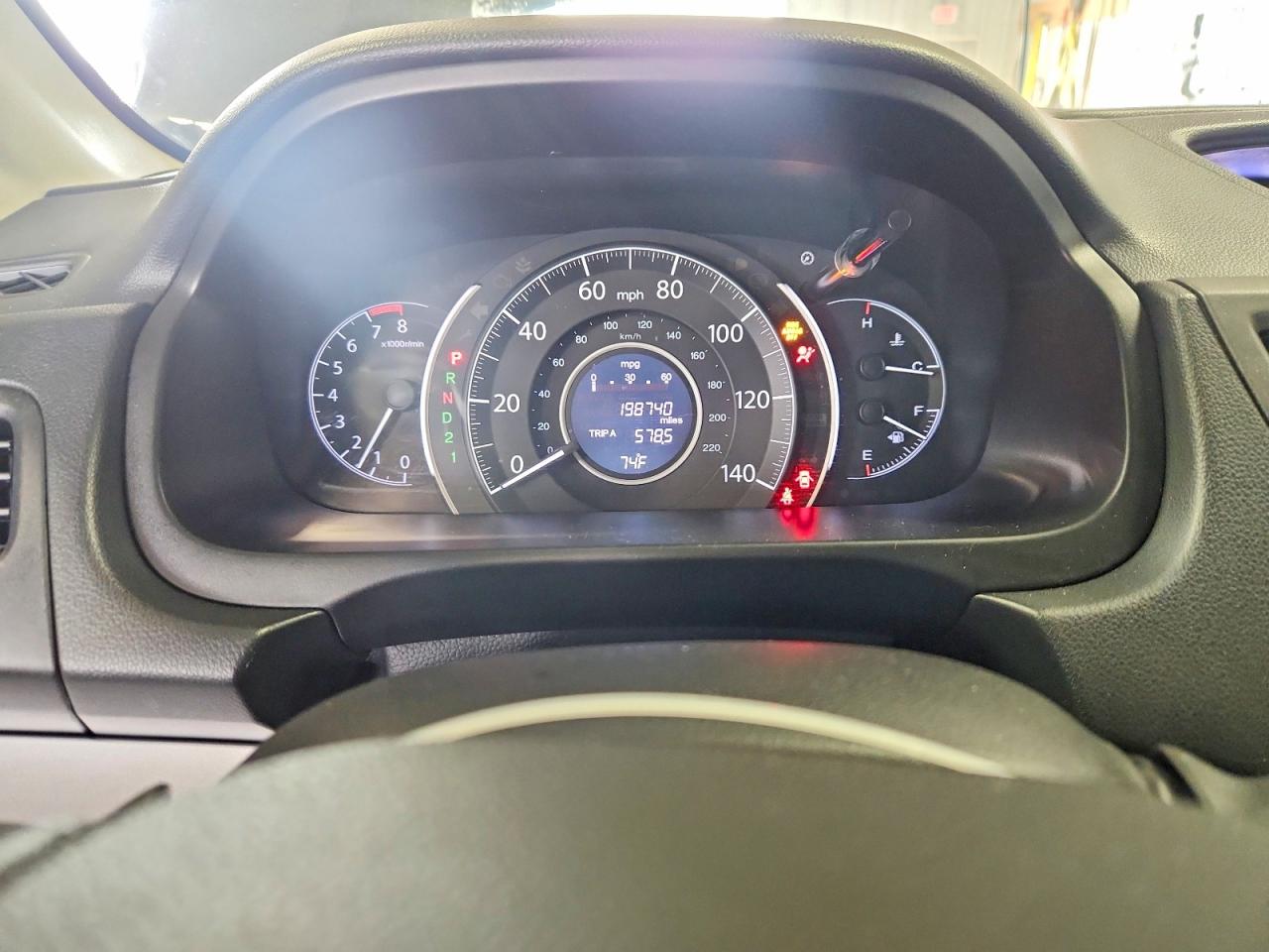 2014 Honda Cr-v Lx Gray vin: 2HKRM4H32EH726955