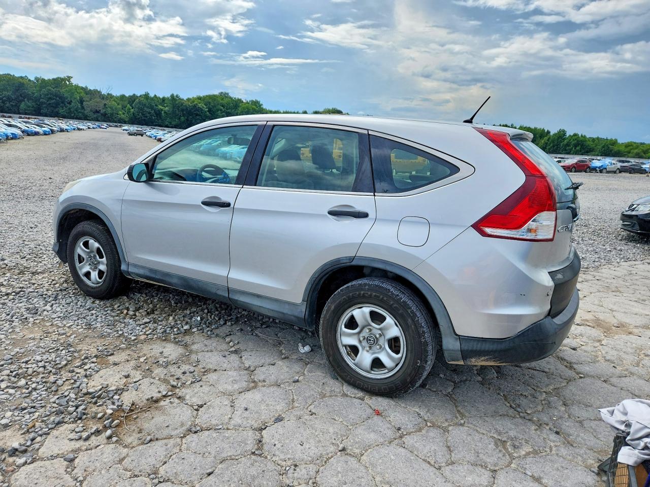 2014 Honda Cr-v Lx Silver vin: 2HKRM4H32EH727202