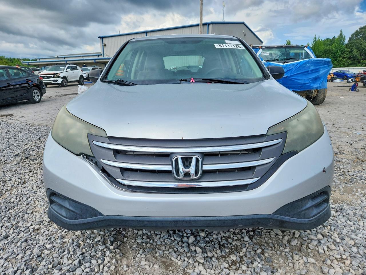2014 Honda Cr-v Lx Silver vin: 2HKRM4H32EH727202