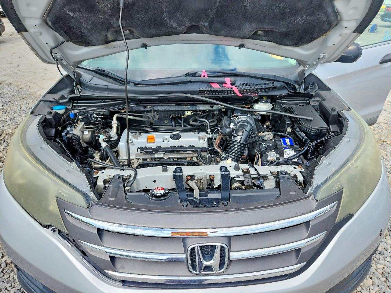 2014 Honda Cr-v Lx Silver vin: 2HKRM4H32EH727202