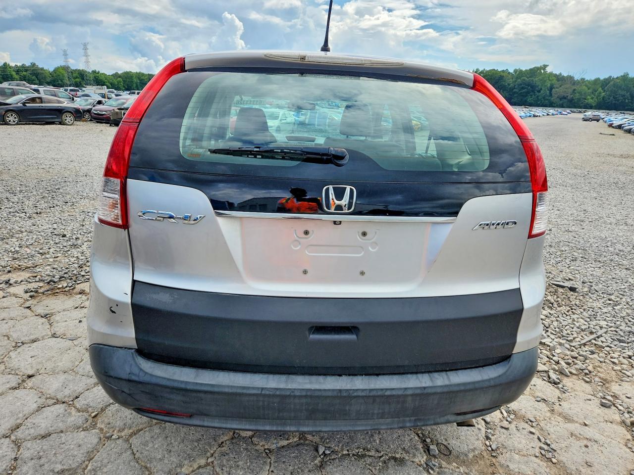 2014 Honda Cr-v Lx Silver vin: 2HKRM4H32EH727202
