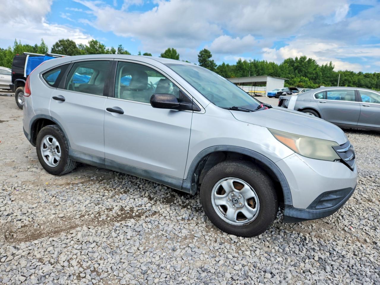2014 Honda Cr-v Lx Silver vin: 2HKRM4H32EH727202