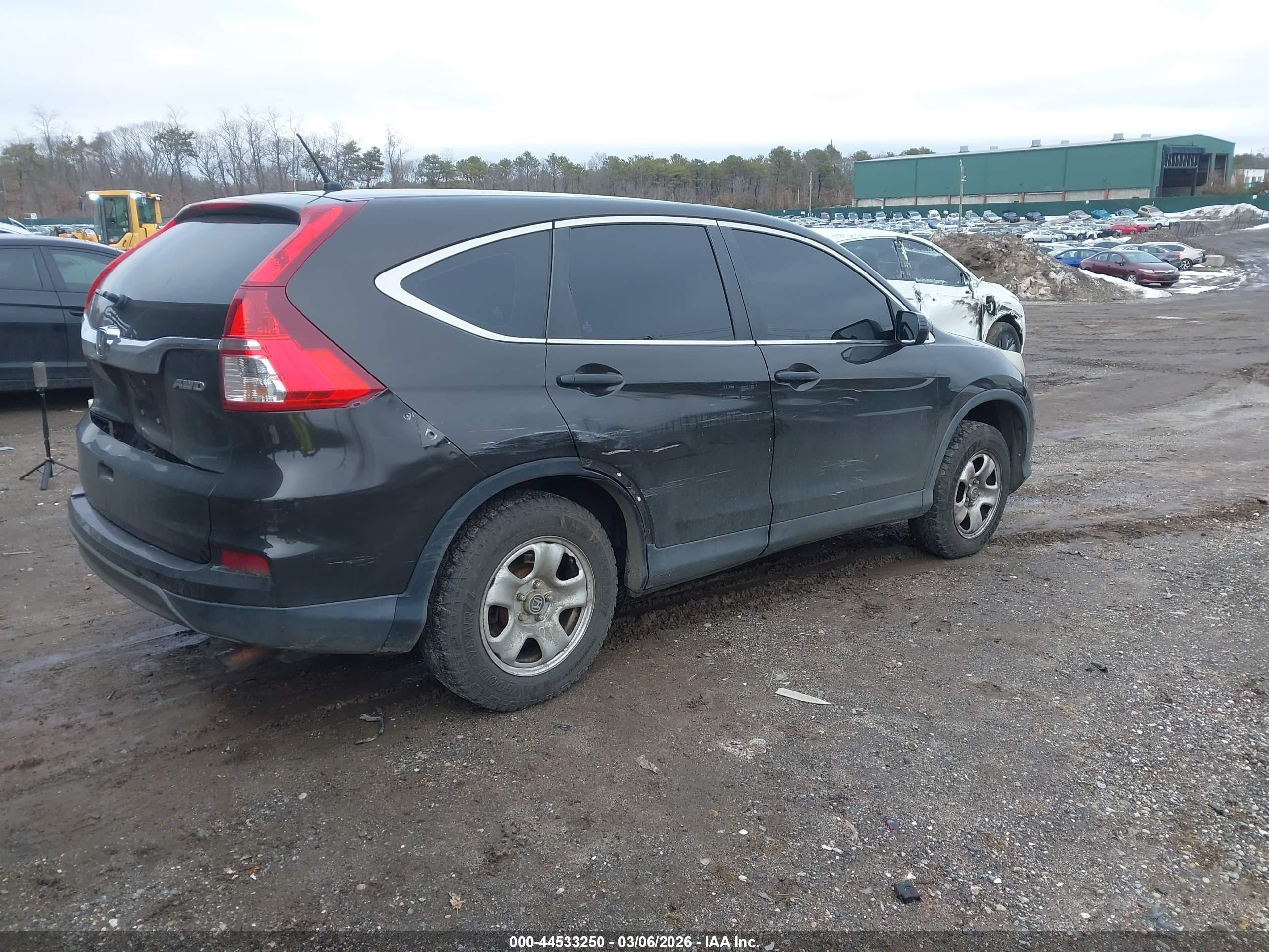2015 Honda Cr-v Lx Brown vin: 2HKRM4H32FH601780