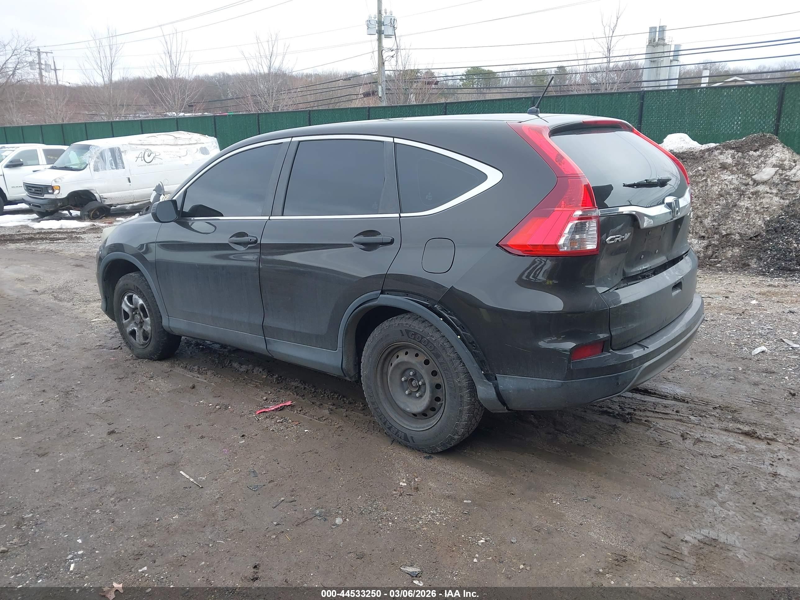 2015 Honda Cr-v Lx Brown vin: 2HKRM4H32FH601780