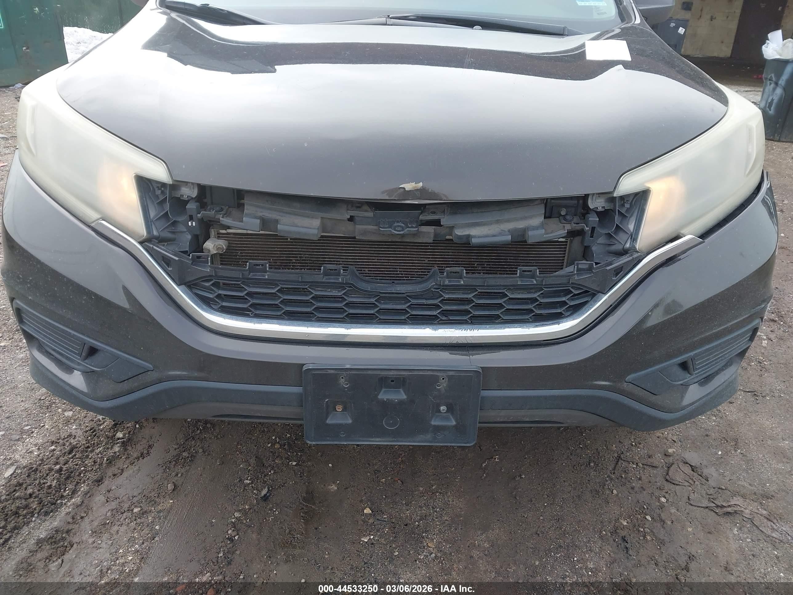2015 Honda Cr-v Lx Brown vin: 2HKRM4H32FH601780