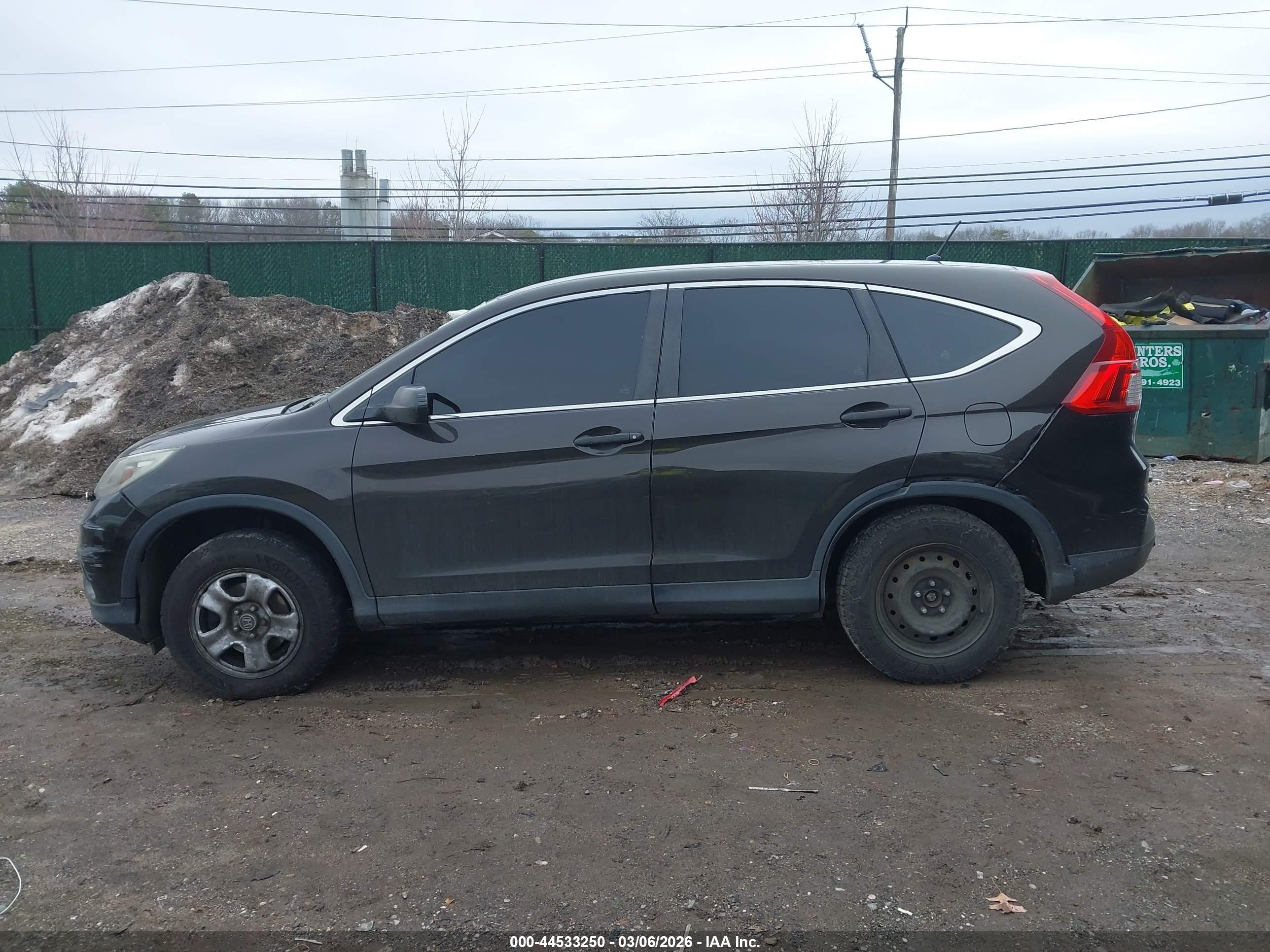 2015 Honda Cr-v Lx Brown vin: 2HKRM4H32FH601780