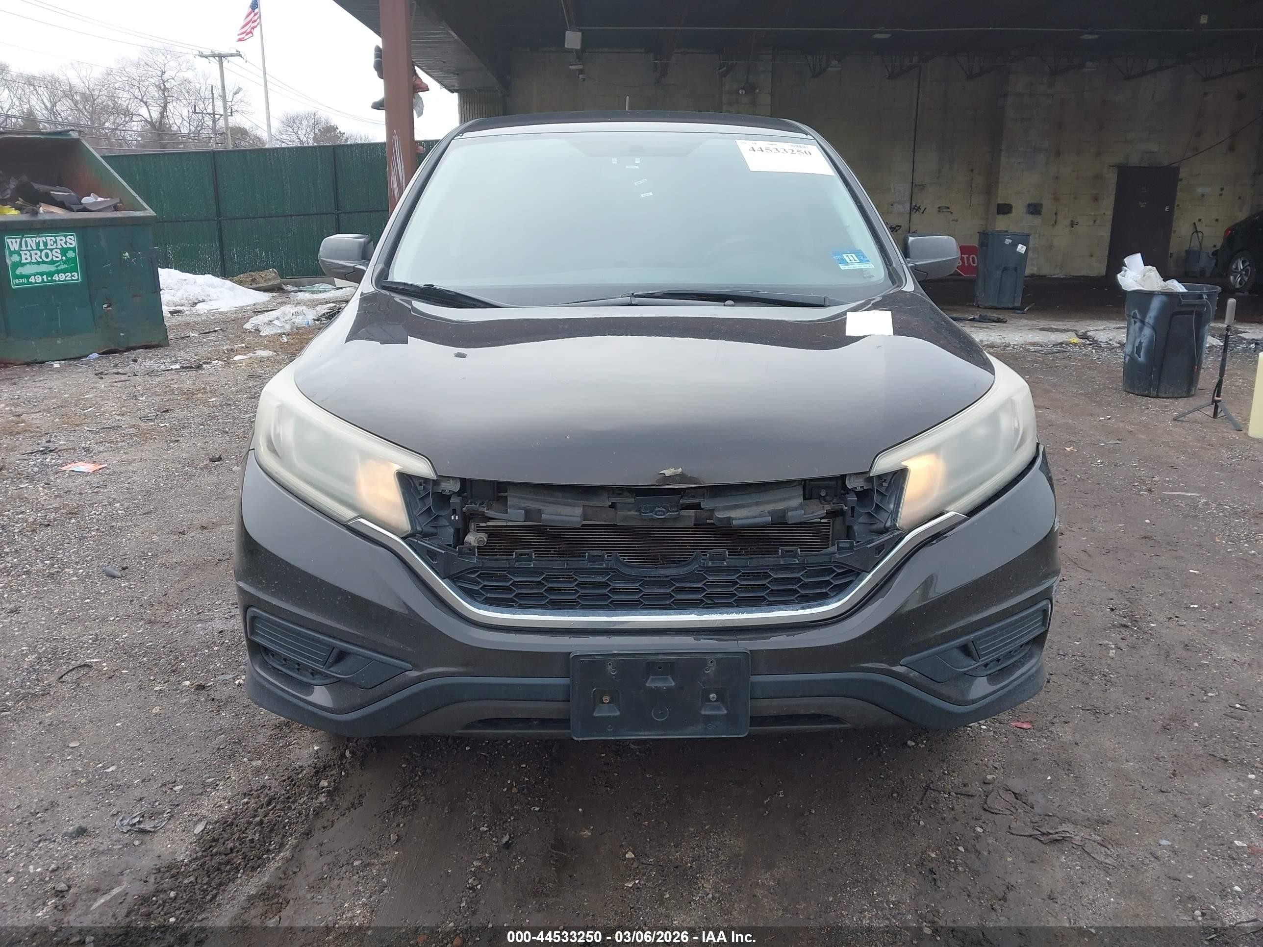 2015 Honda Cr-v Lx Brown vin: 2HKRM4H32FH601780