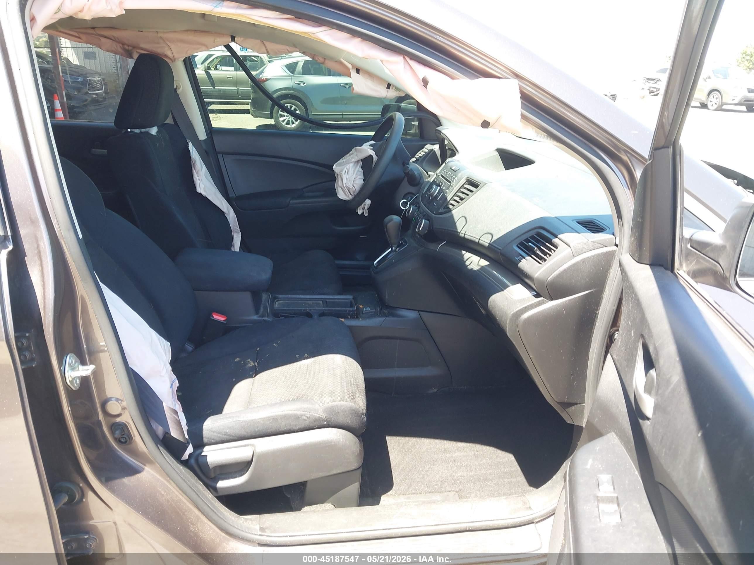 2015 Honda Cr-v Lx Серый vin: 2HKRM4H32FH618028