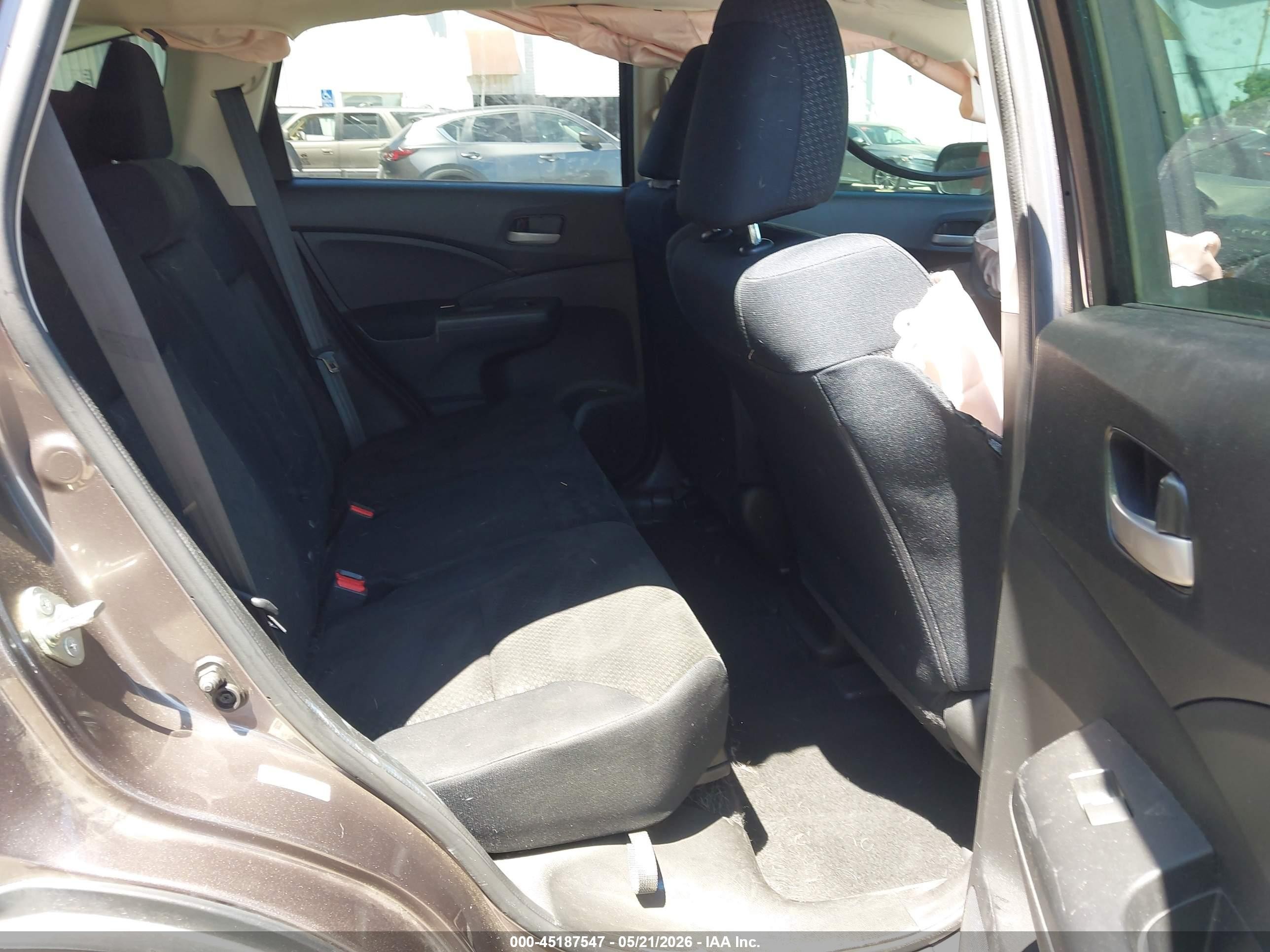 2015 Honda Cr-v Lx Серый vin: 2HKRM4H32FH618028