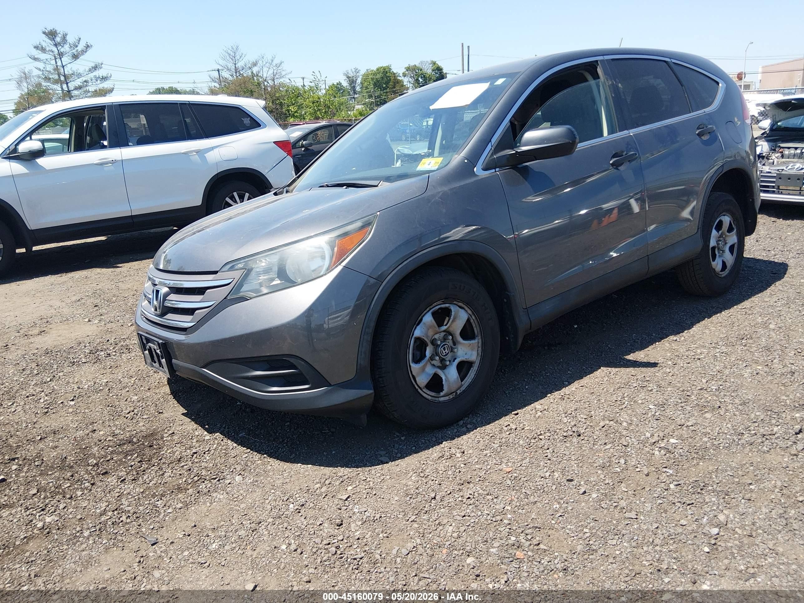 2013 Honda Cr-v Lx Black vin: 2HKRM4H33DH120692