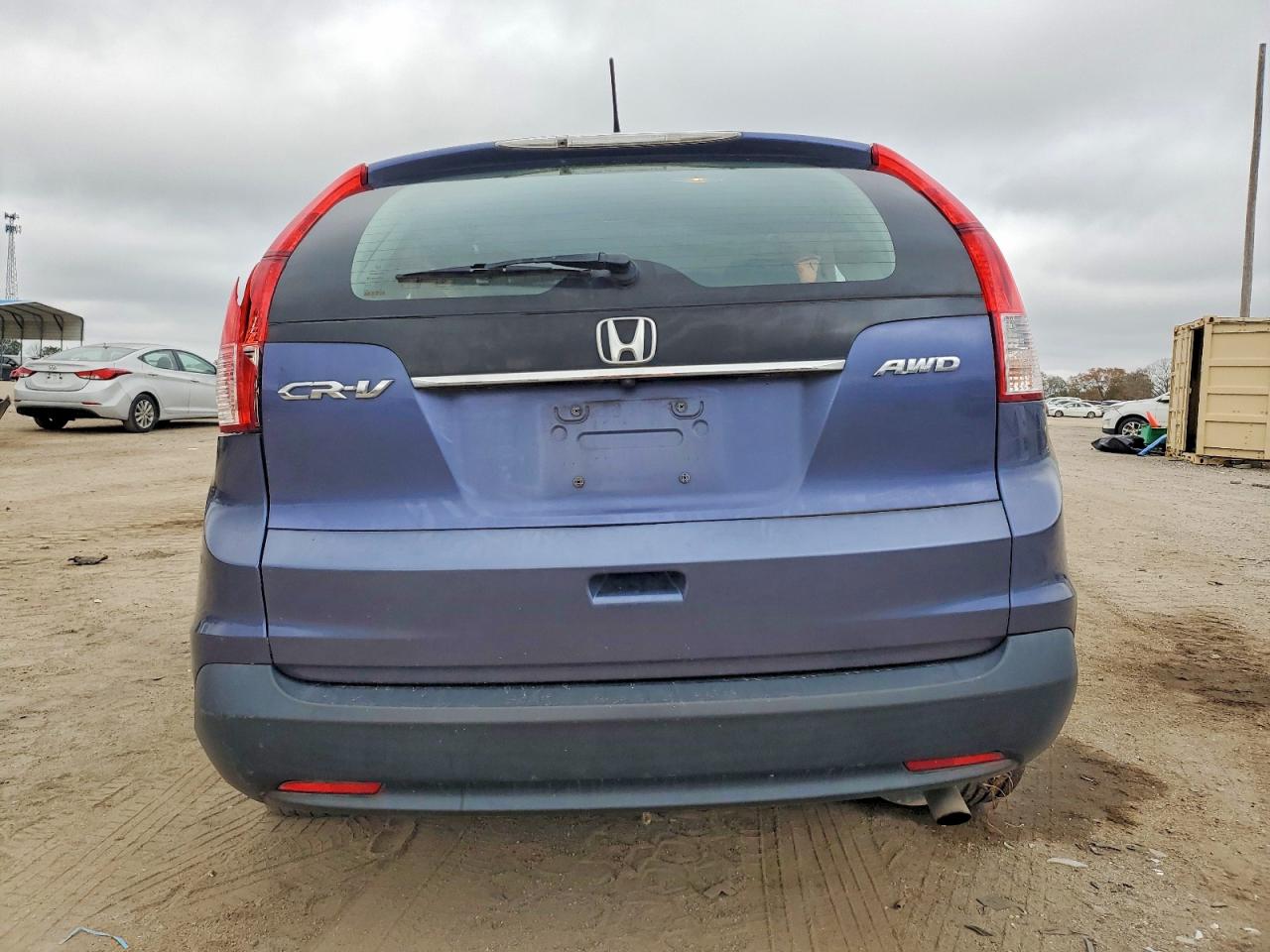 2013 Honda Cr-v Lx Blue vin: 2HKRM4H33DH620979