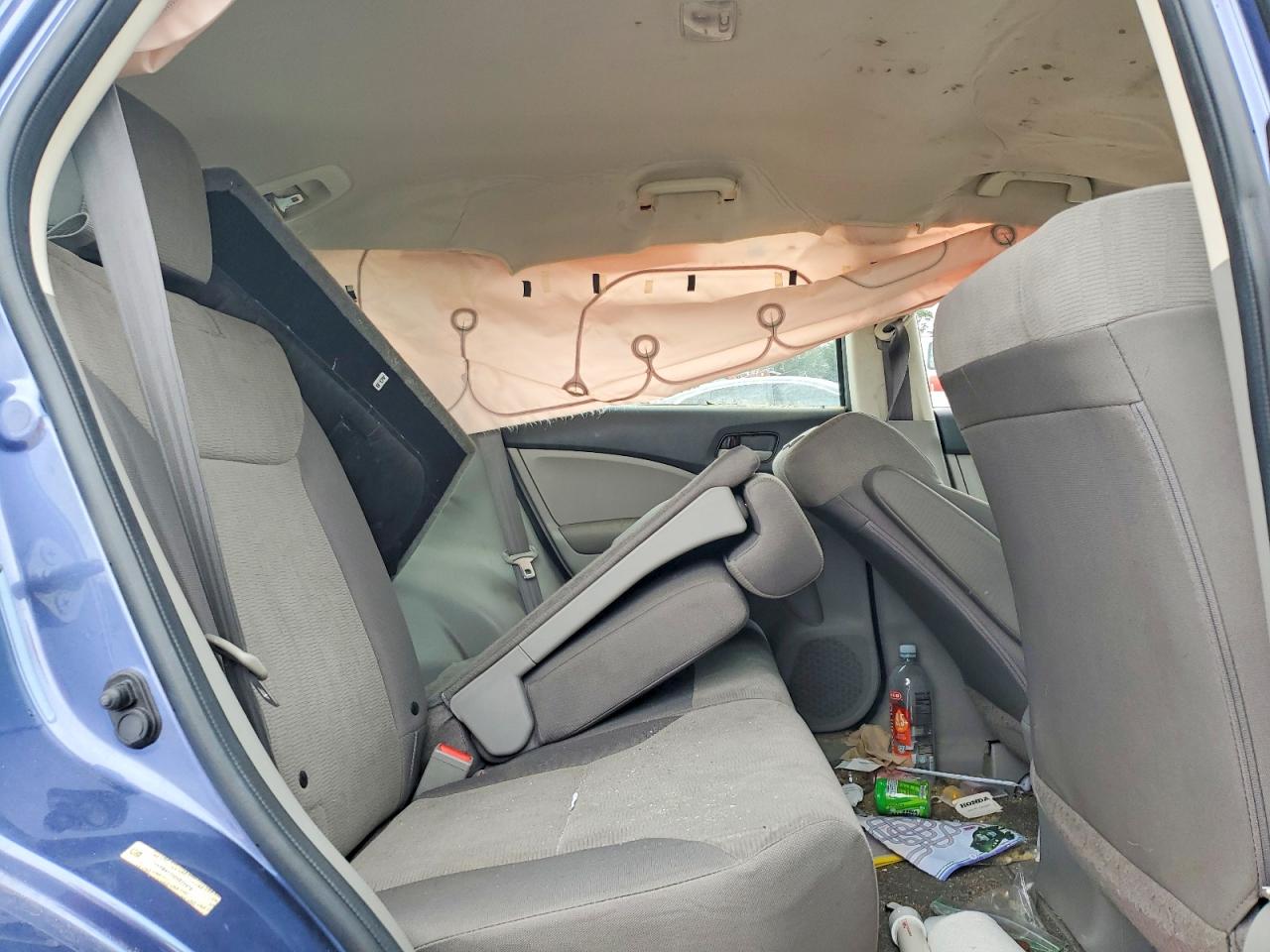 2013 Honda Cr-v Lx Blue vin: 2HKRM4H33DH620979