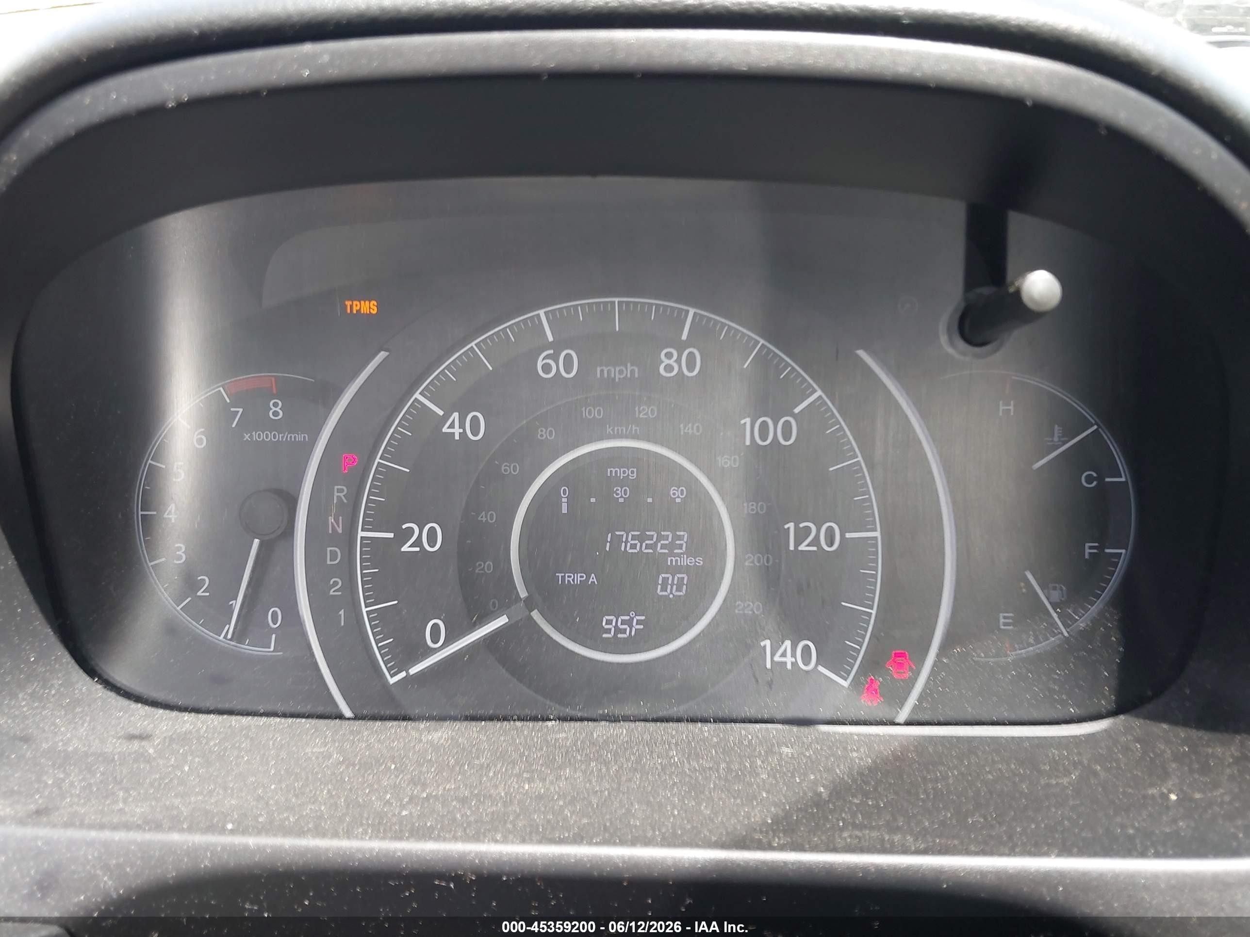 2013 Honda Cr-v Lx Серый vin: 2HKRM4H33DH632680
