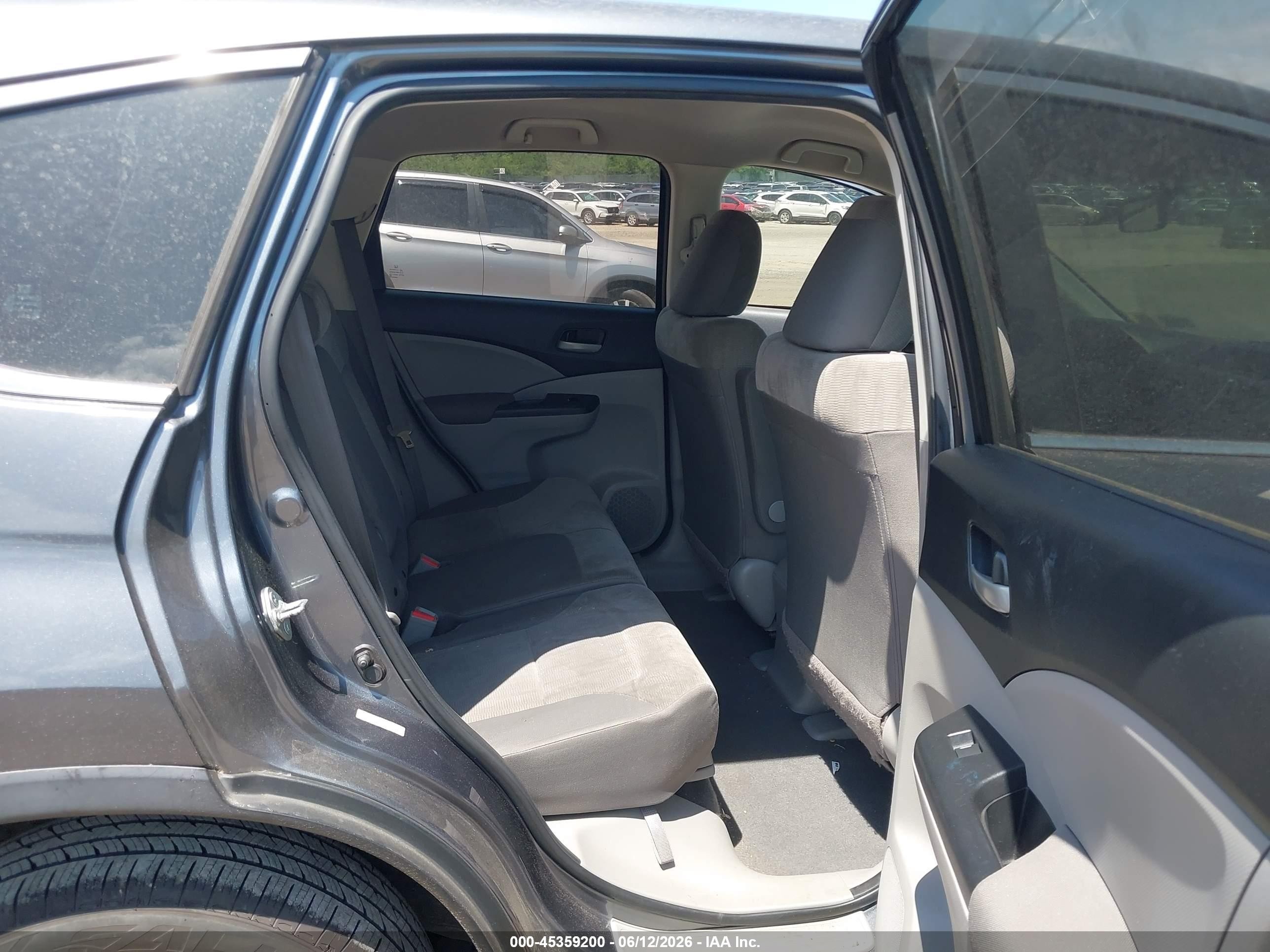 2013 Honda Cr-v Lx Серый vin: 2HKRM4H33DH632680
