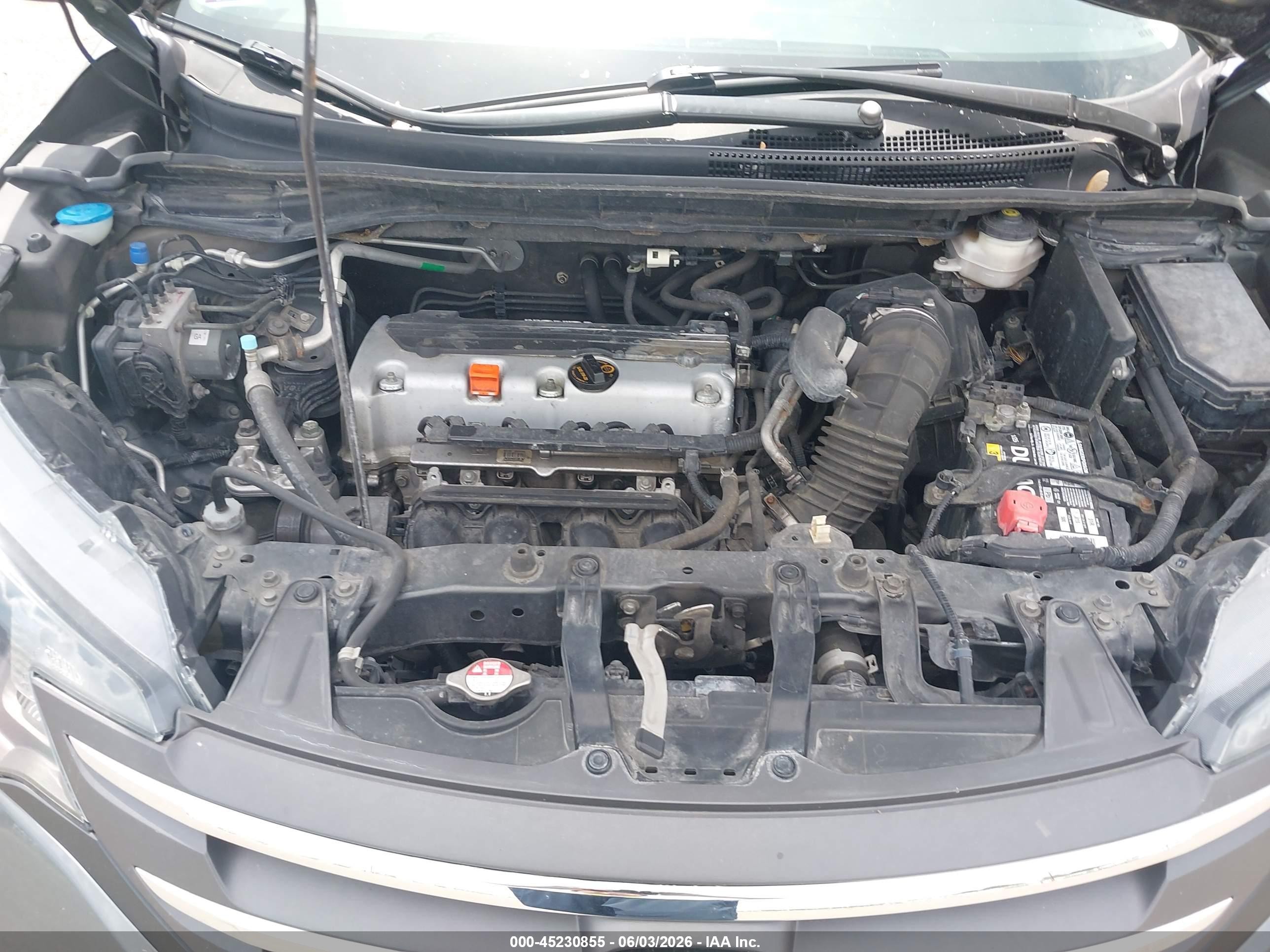 2013 Honda Cr-v Lx Серый vin: 2HKRM4H33DH660009