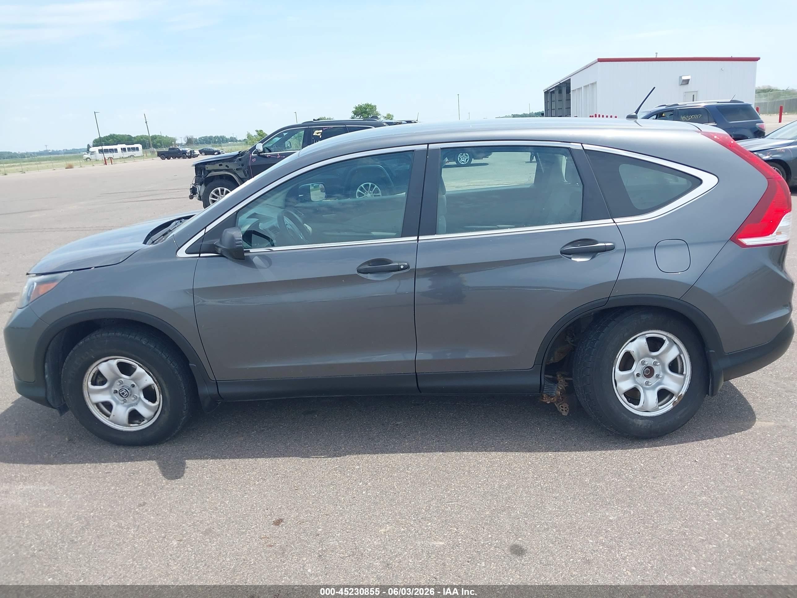 2013 Honda Cr-v Lx Серый vin: 2HKRM4H33DH660009