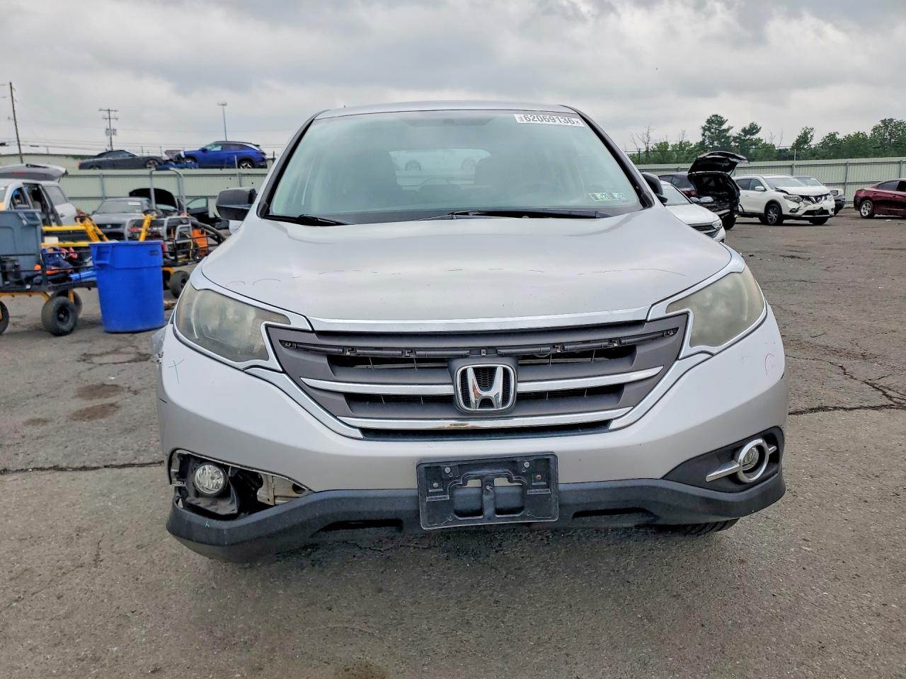 2013 Honda Cr-v Lx Silver vin: 2HKRM4H33DH669776