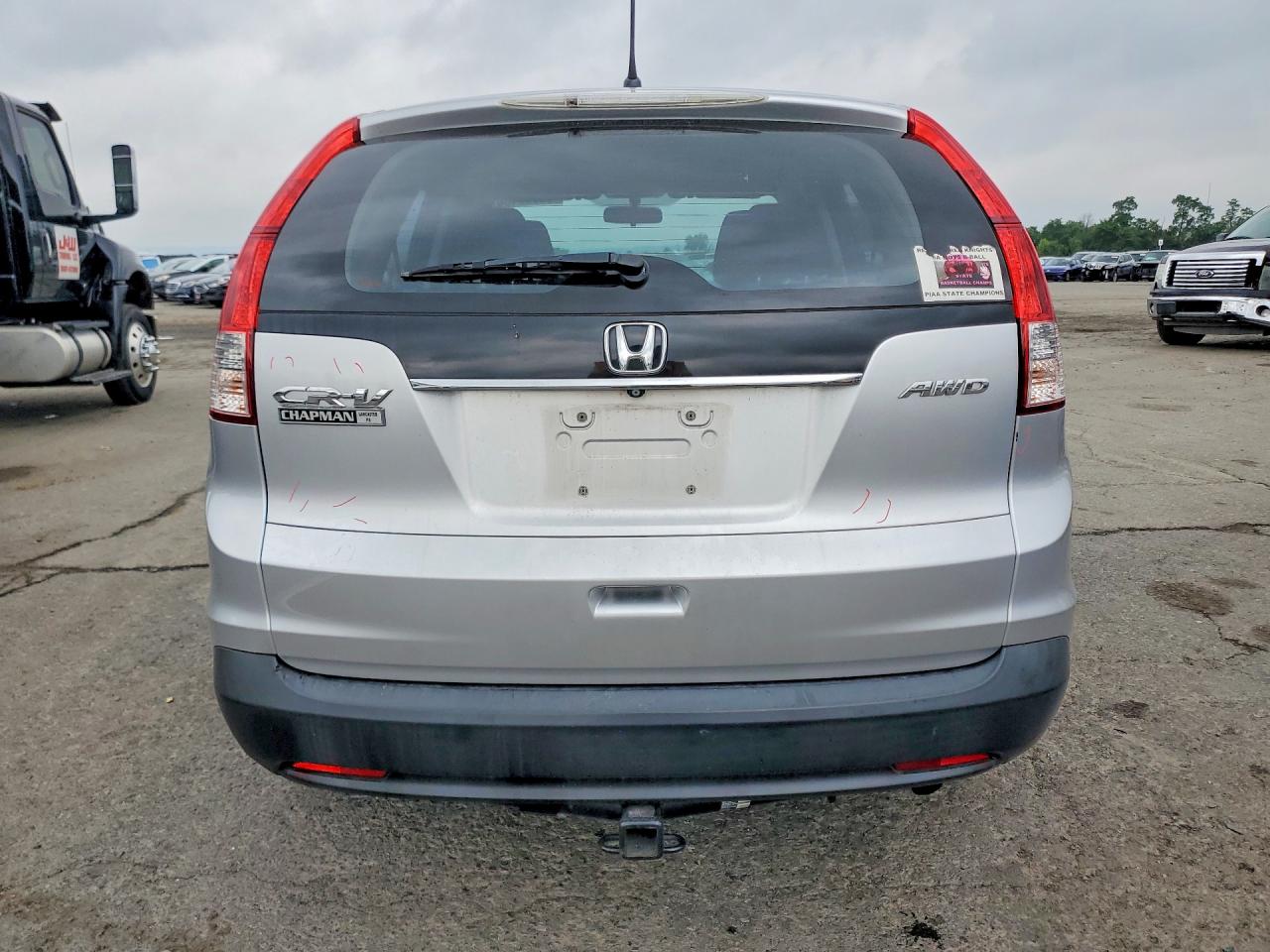 2013 Honda Cr-v Lx Silver vin: 2HKRM4H33DH669776
