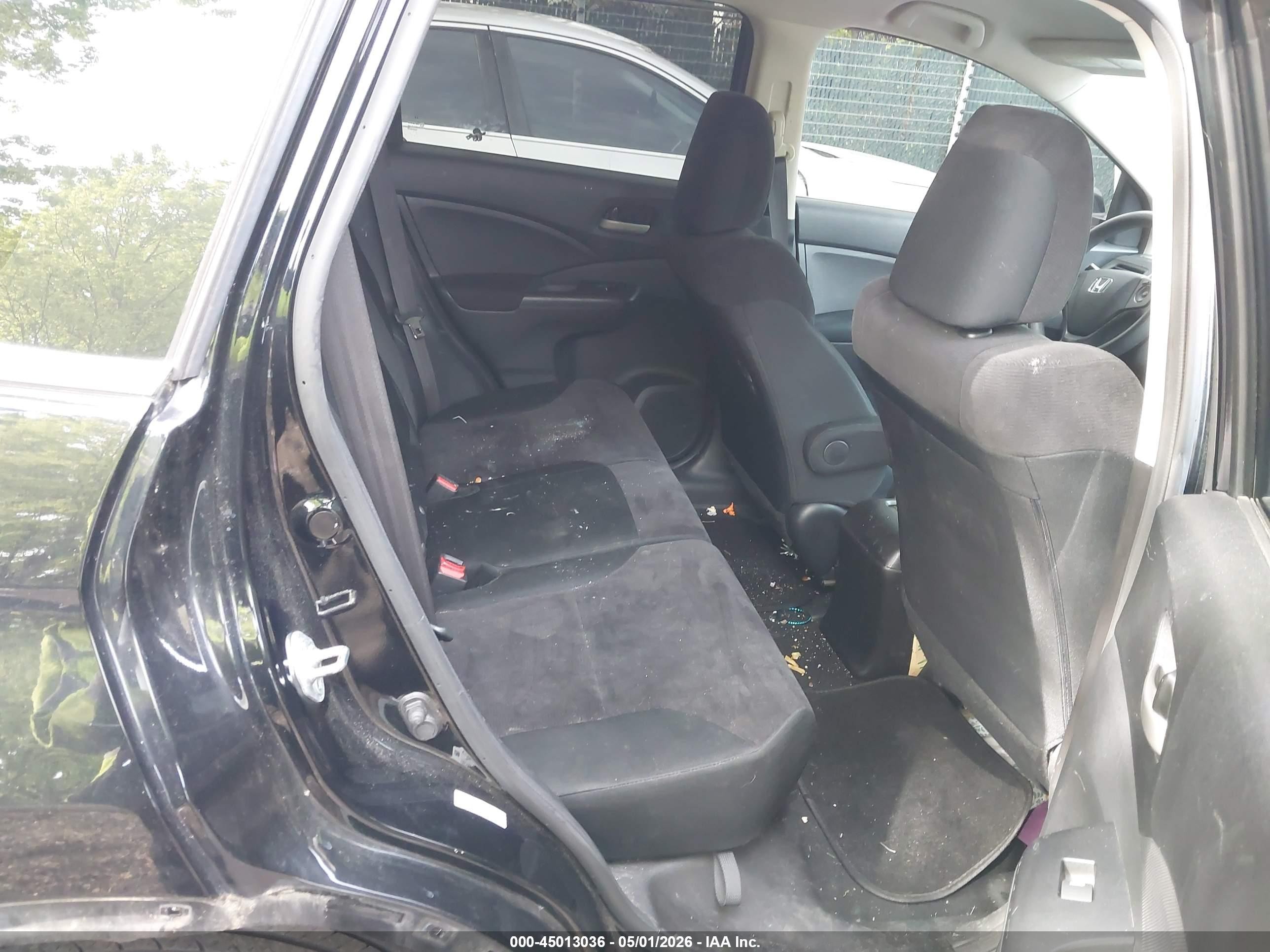 2013 Honda Cr-v Lx Черный vin: 2HKRM4H33DH676131