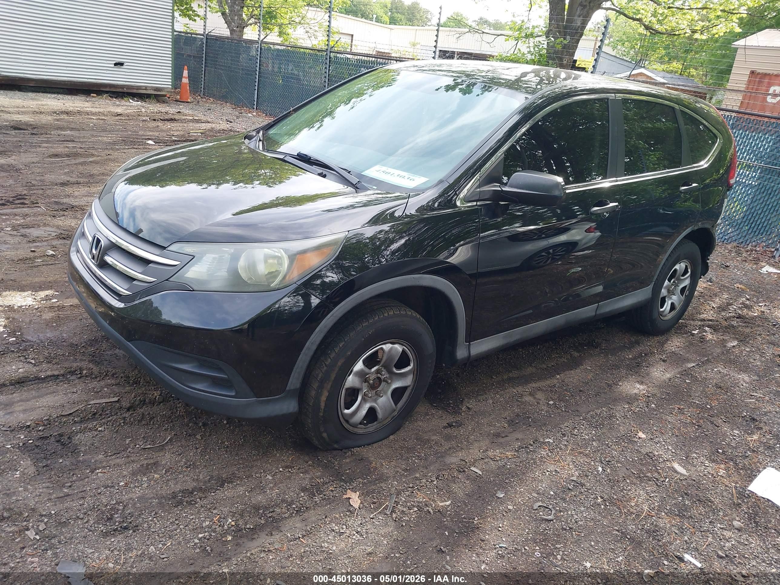 2013 Honda Cr-v Lx Черный vin: 2HKRM4H33DH676131