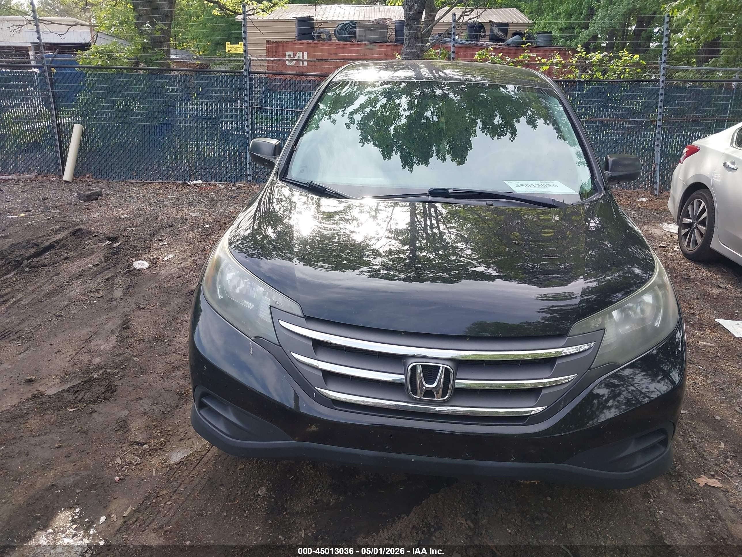 2013 Honda Cr-v Lx Черный vin: 2HKRM4H33DH676131
