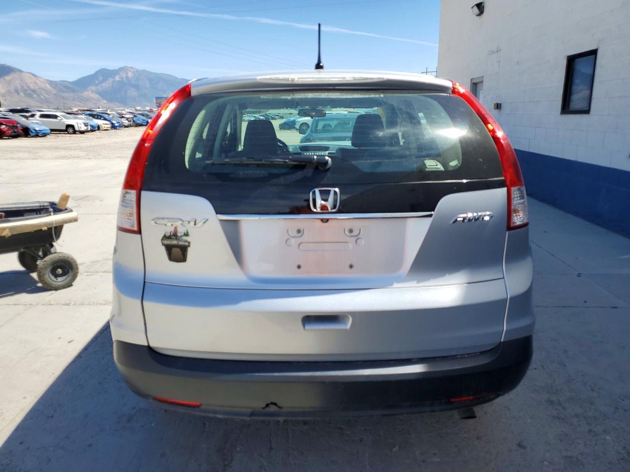 2013 Honda Cr-v Lx Silver vin: 2HKRM4H33DH689414